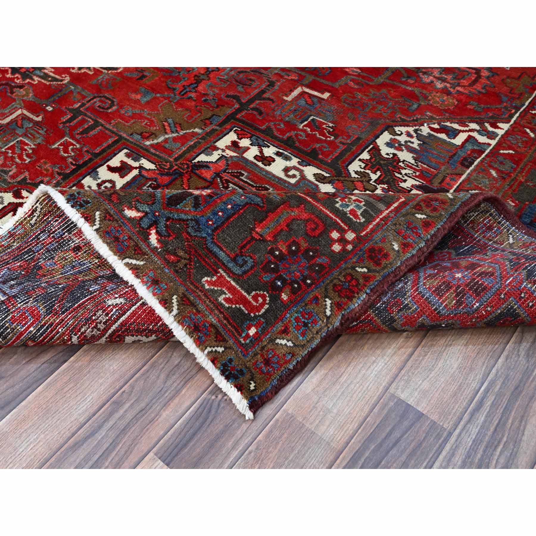 Heriz-Hand-Knotted-Rug-434995