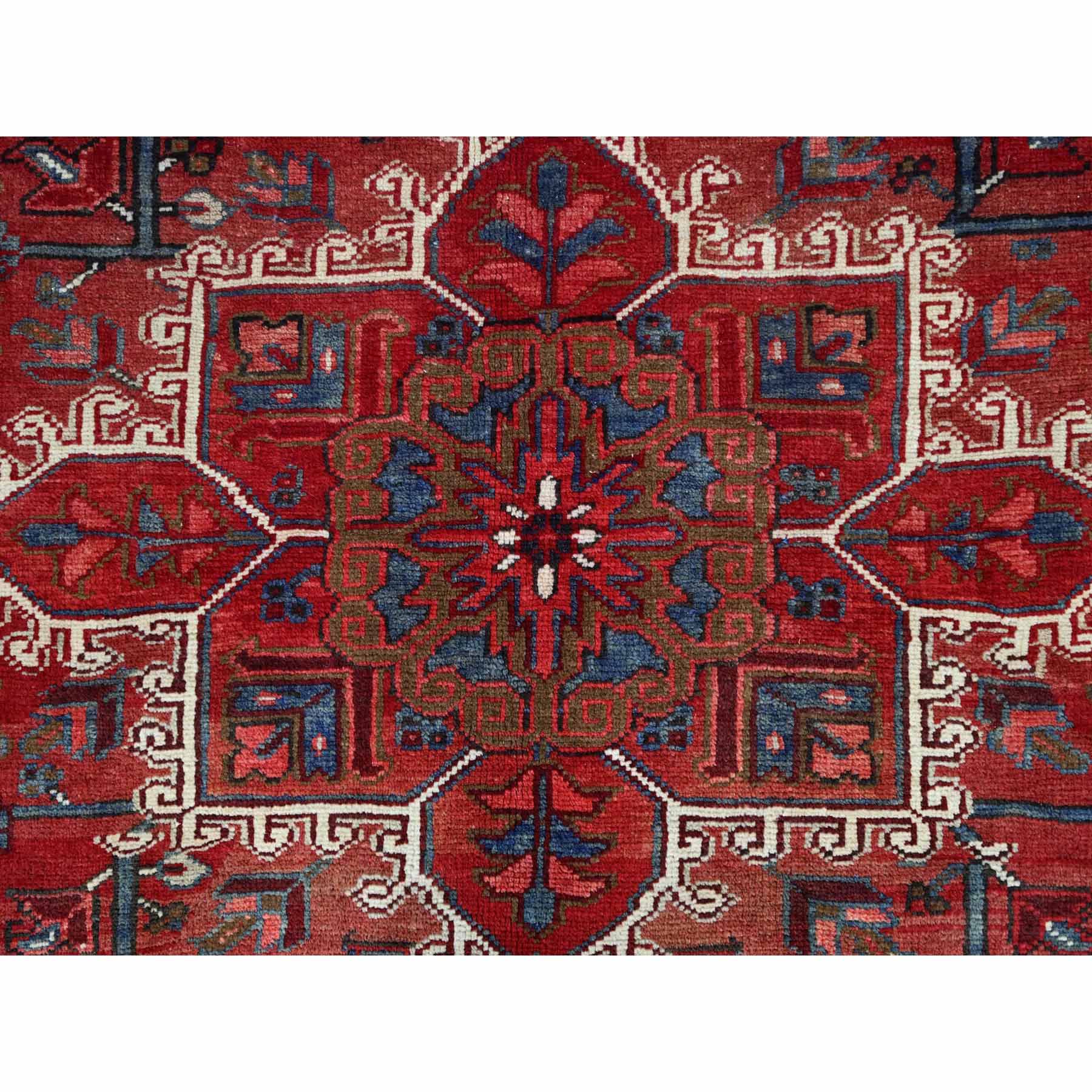 Heriz-Hand-Knotted-Rug-434995