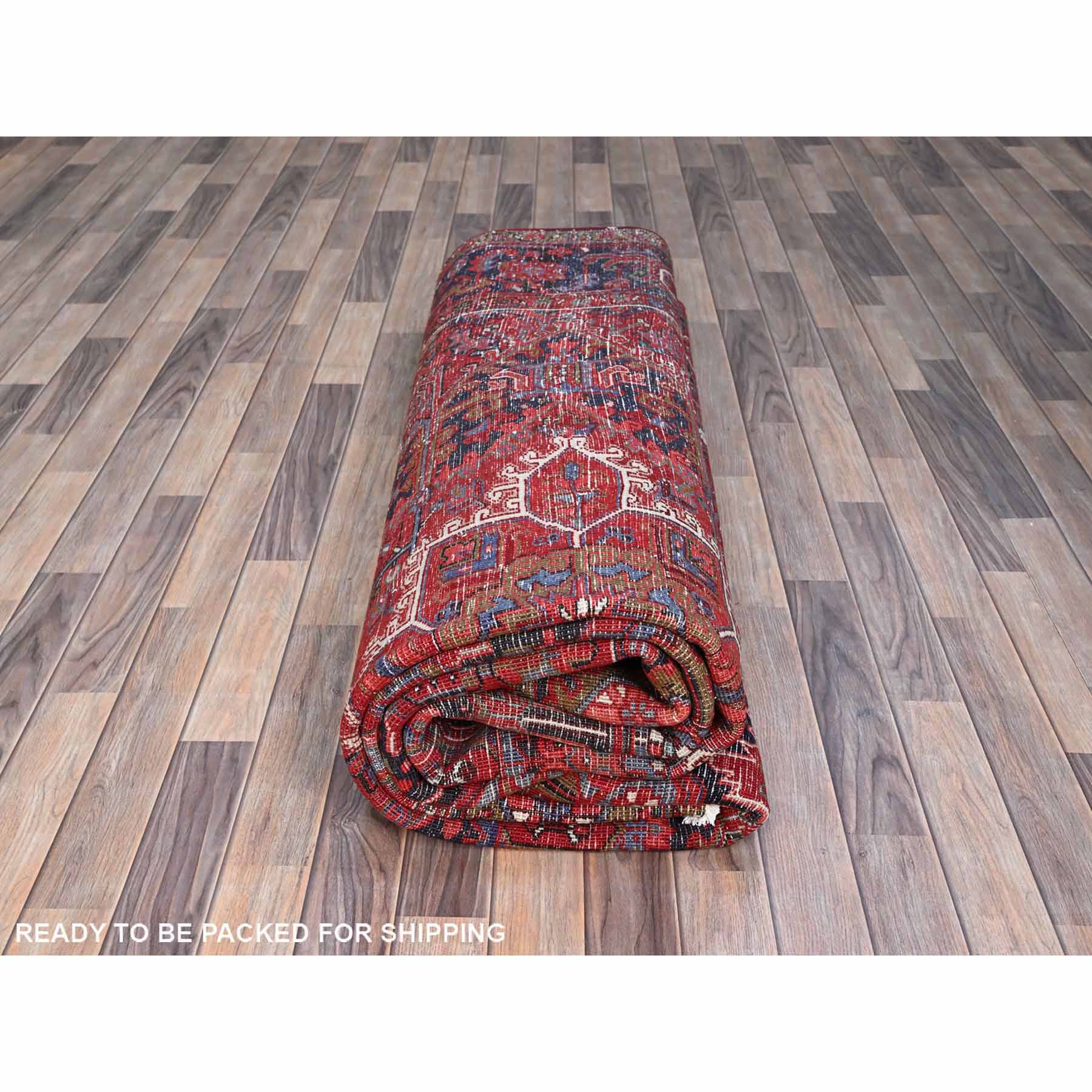 Heriz-Hand-Knotted-Rug-434995