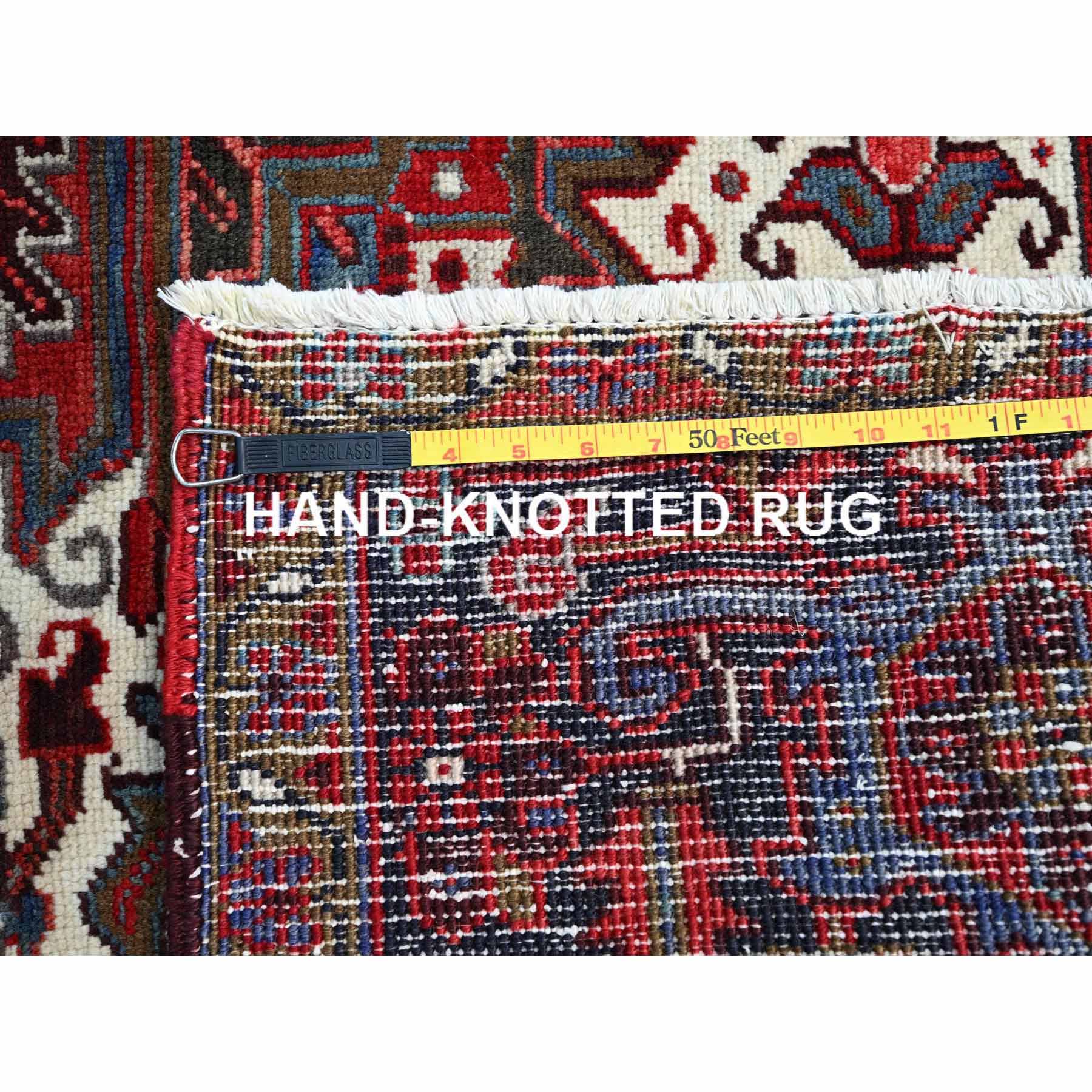 Heriz-Hand-Knotted-Rug-434995