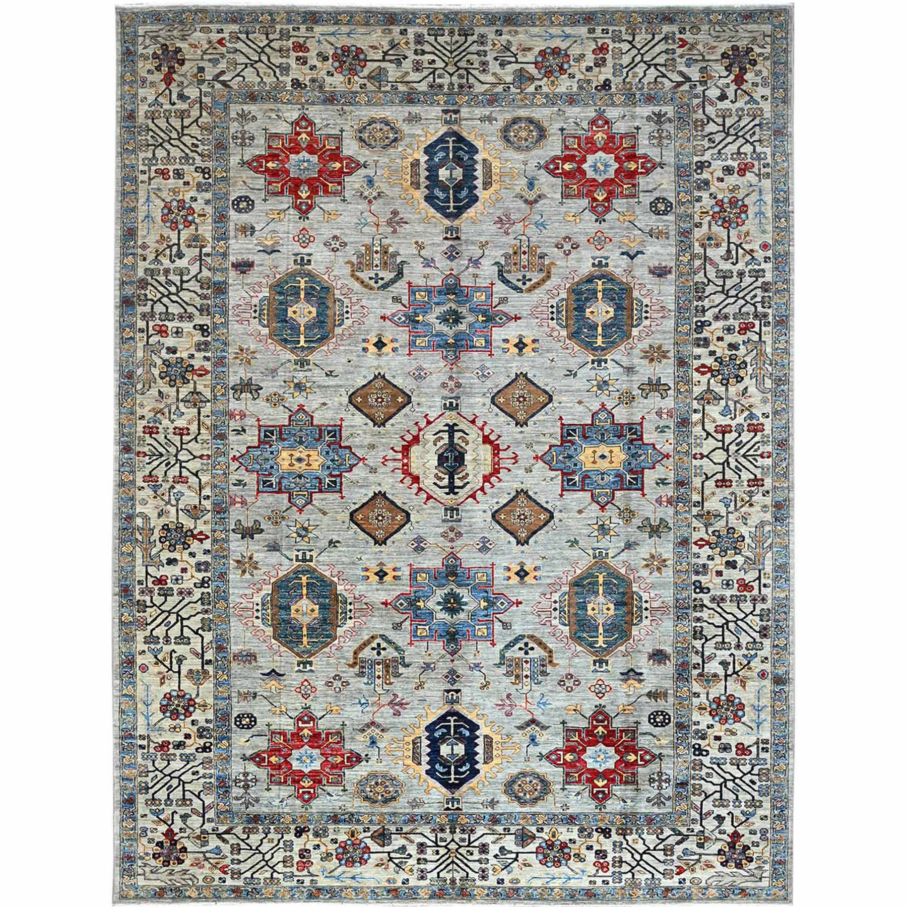 Kazak-Hand-Knotted-Rug-432690