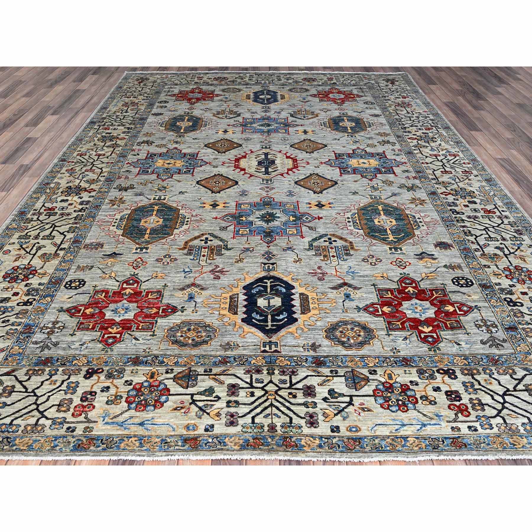 Kazak-Hand-Knotted-Rug-432690