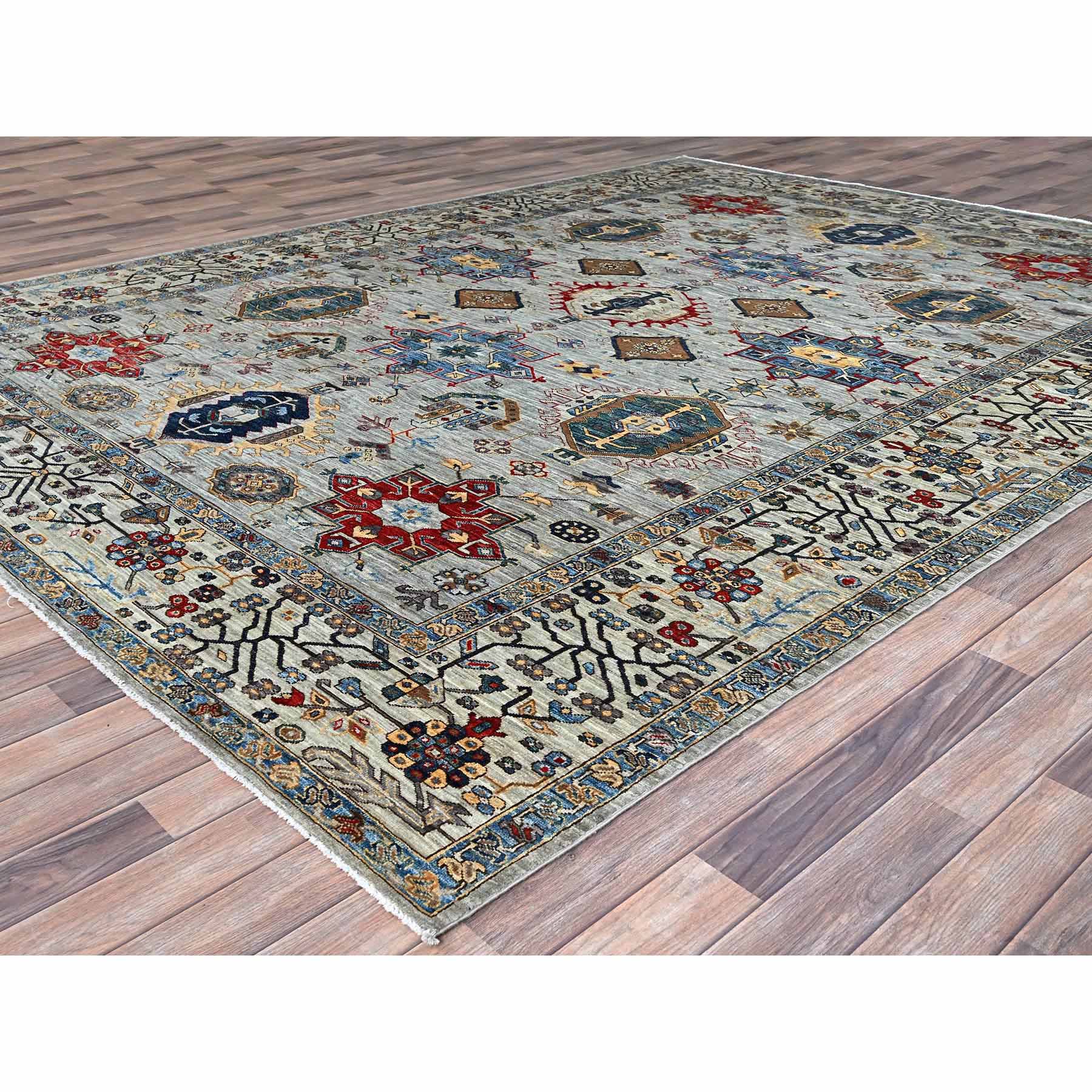 Kazak-Hand-Knotted-Rug-432690