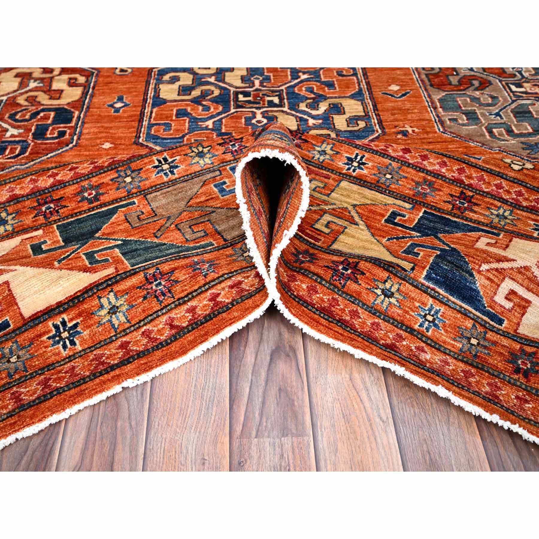 Kazak-Hand-Knotted-Rug-432695