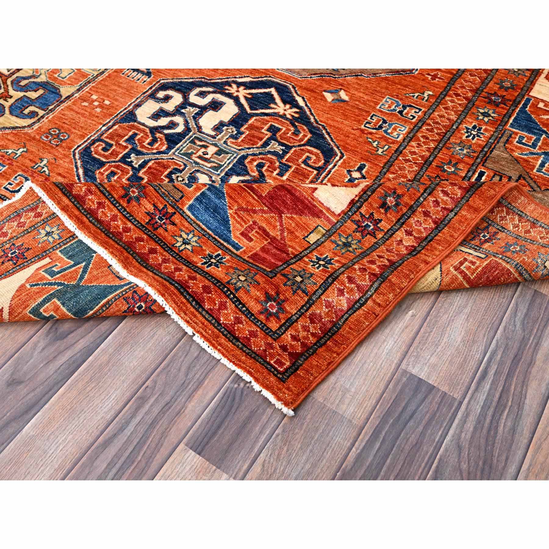 Kazak-Hand-Knotted-Rug-432695