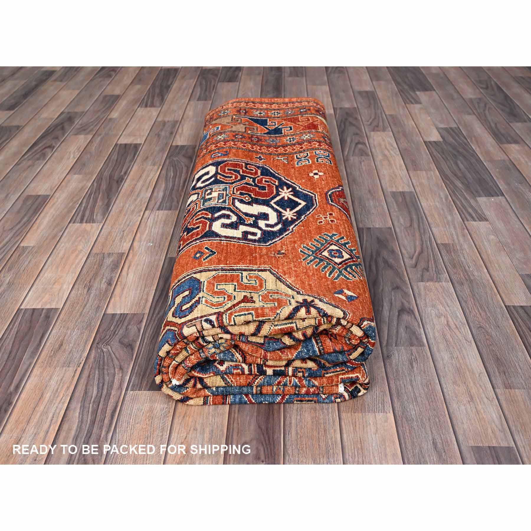 Kazak-Hand-Knotted-Rug-432695