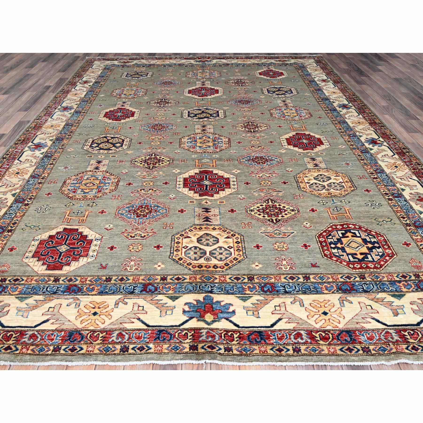 Kazak-Hand-Knotted-Rug-432700