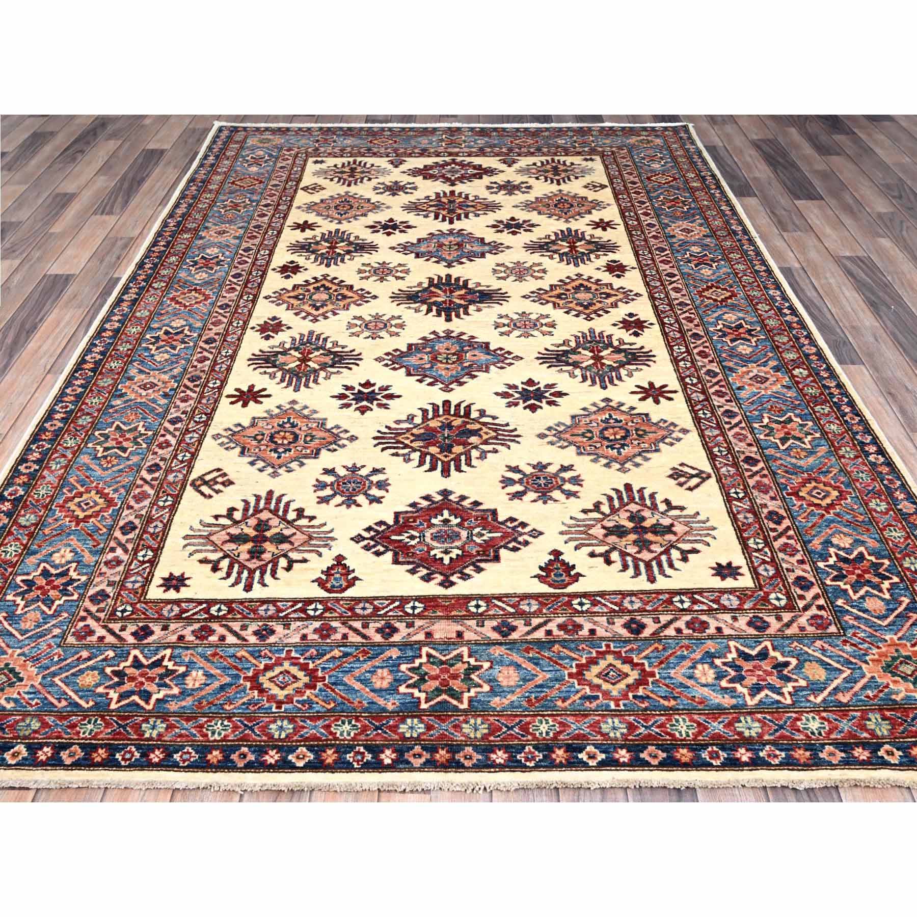 Kazak-Hand-Knotted-Rug-432795