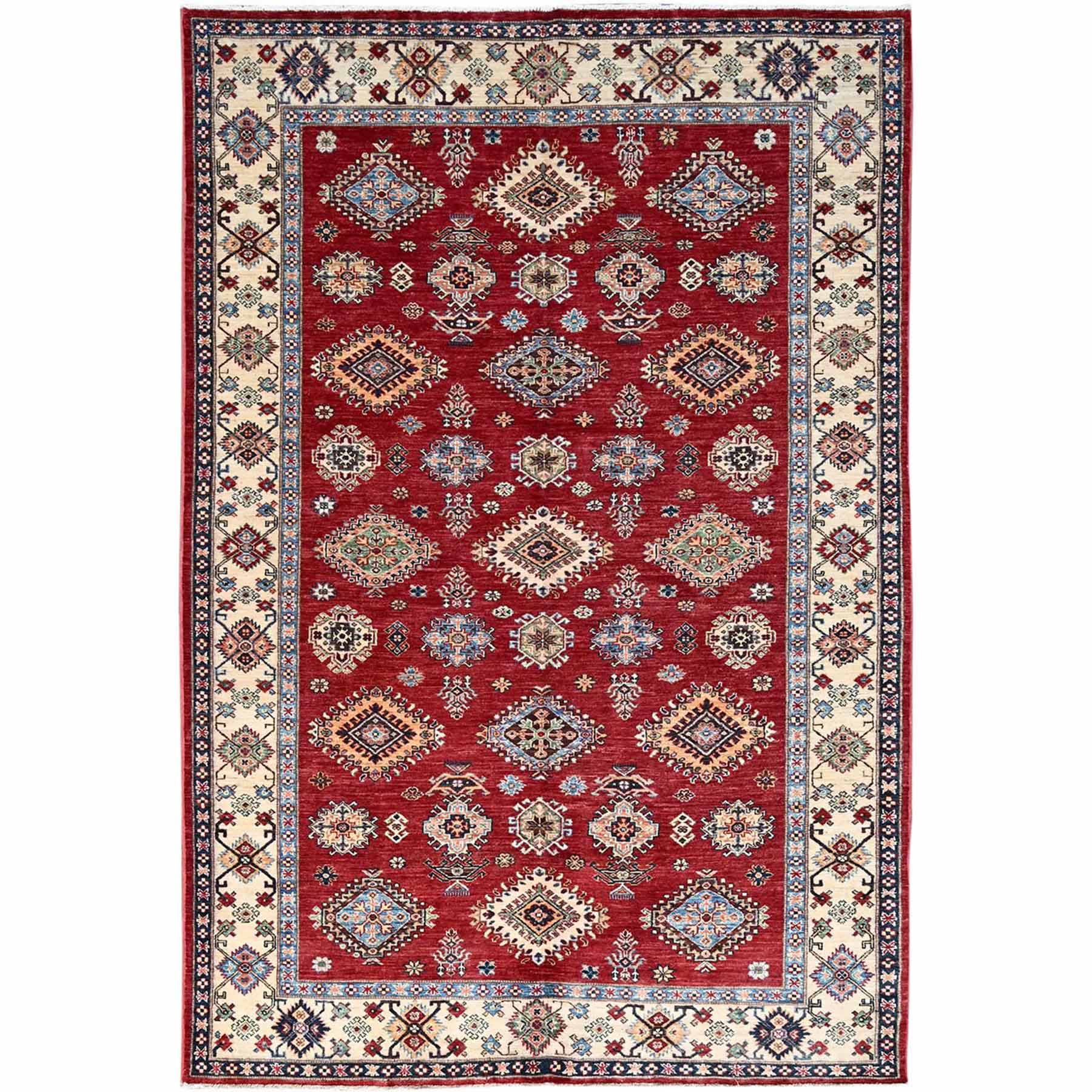 Kazak-Hand-Knotted-Rug-432800