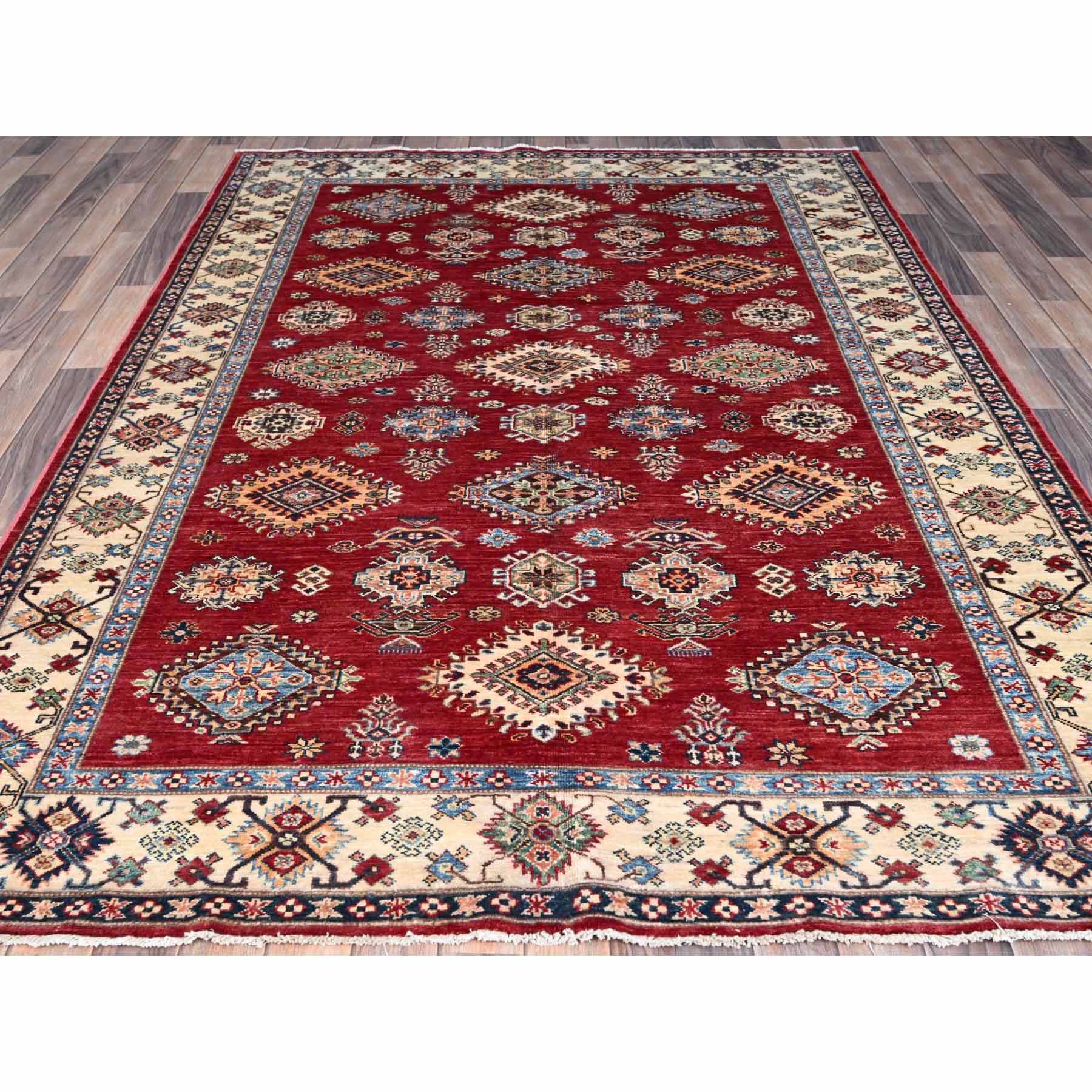 Kazak-Hand-Knotted-Rug-432800