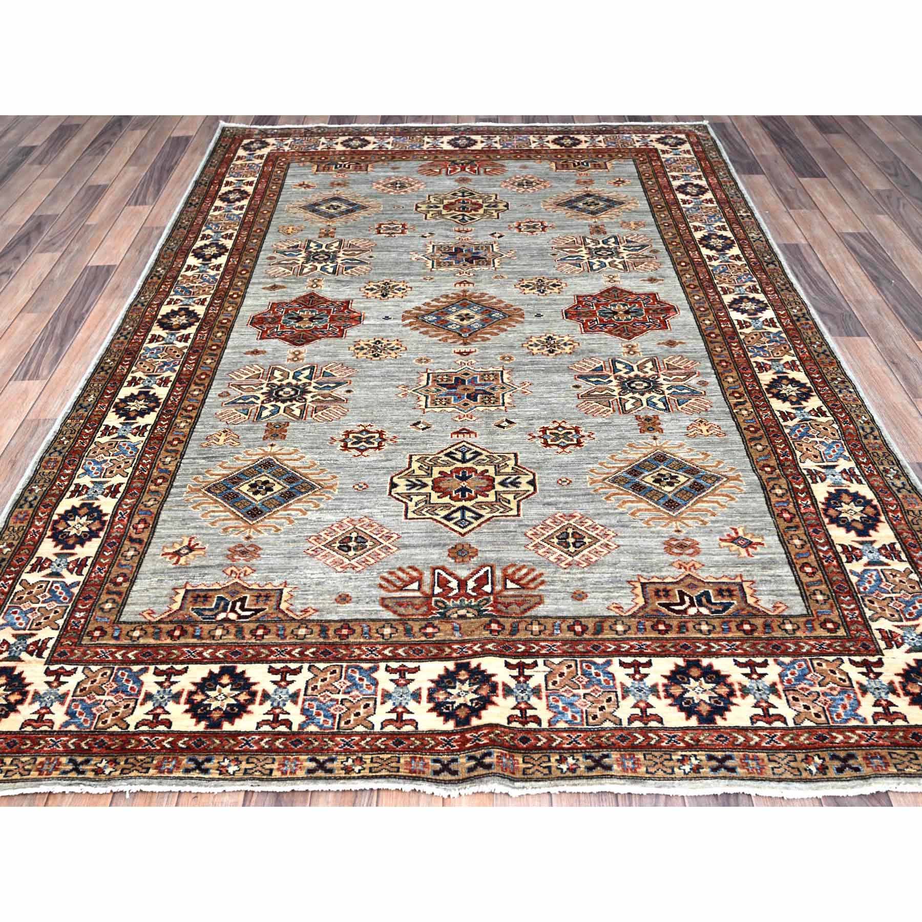 Kazak-Hand-Knotted-Rug-432825