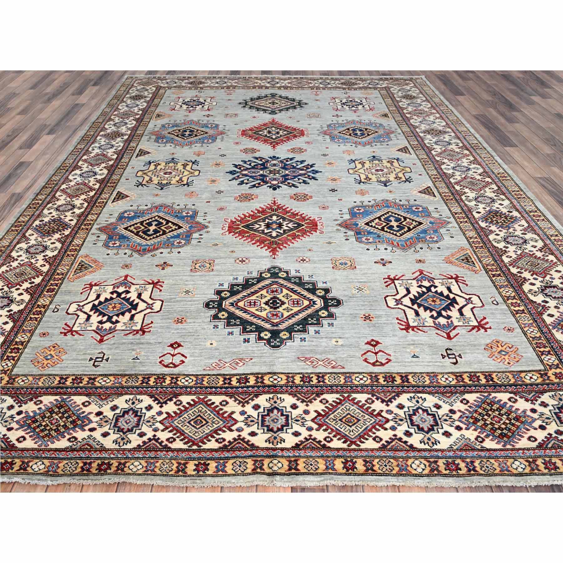 Kazak-Hand-Knotted-Rug-433565