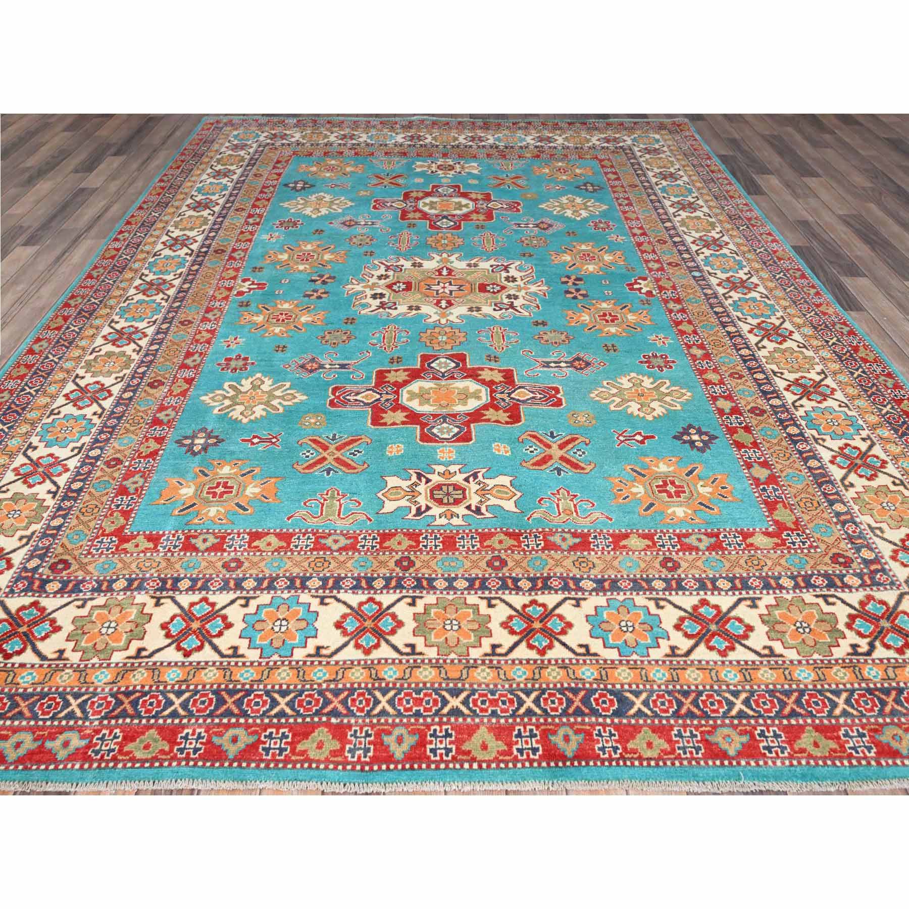 Kazak-Hand-Knotted-Rug-433815