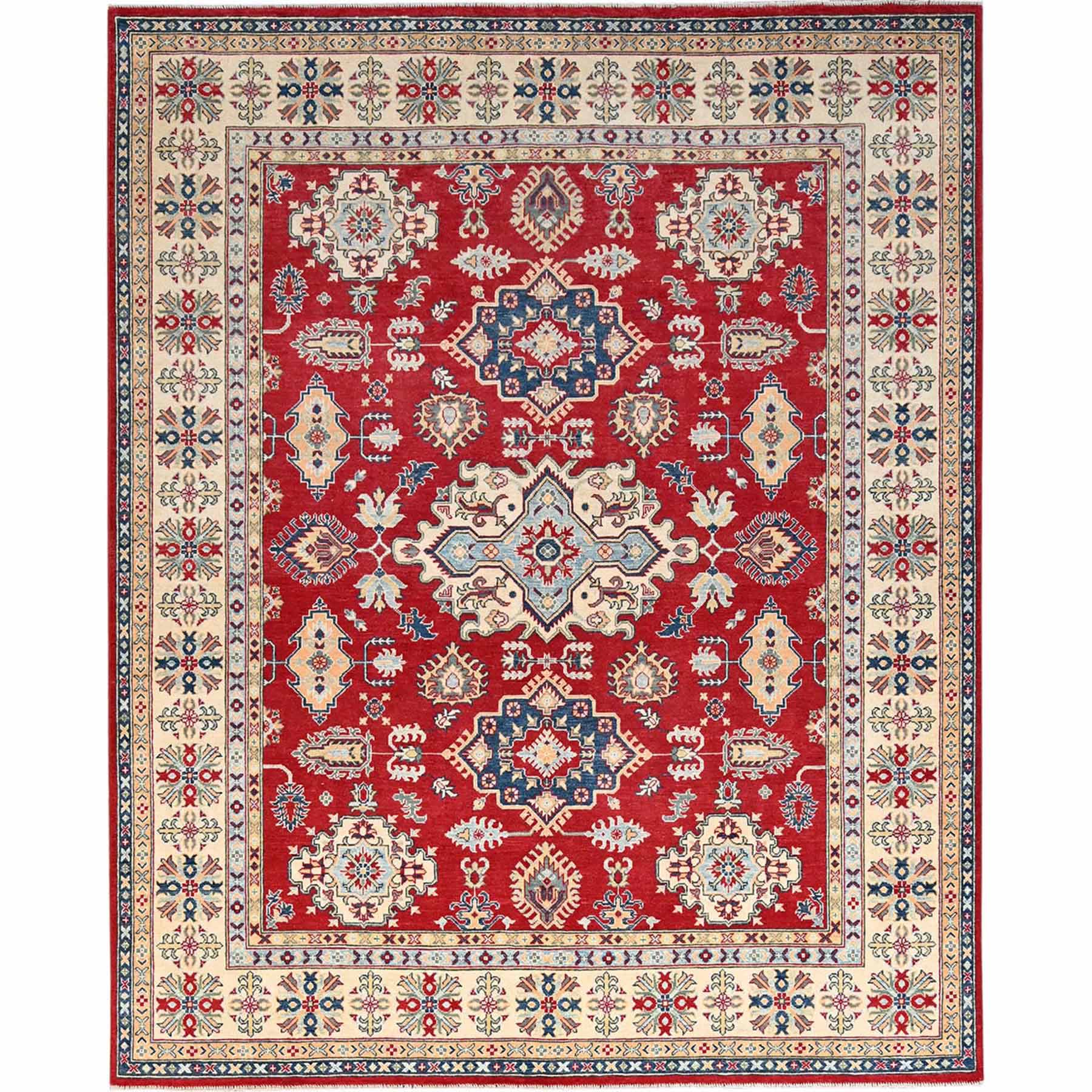 Kazak-Hand-Knotted-Rug-433820