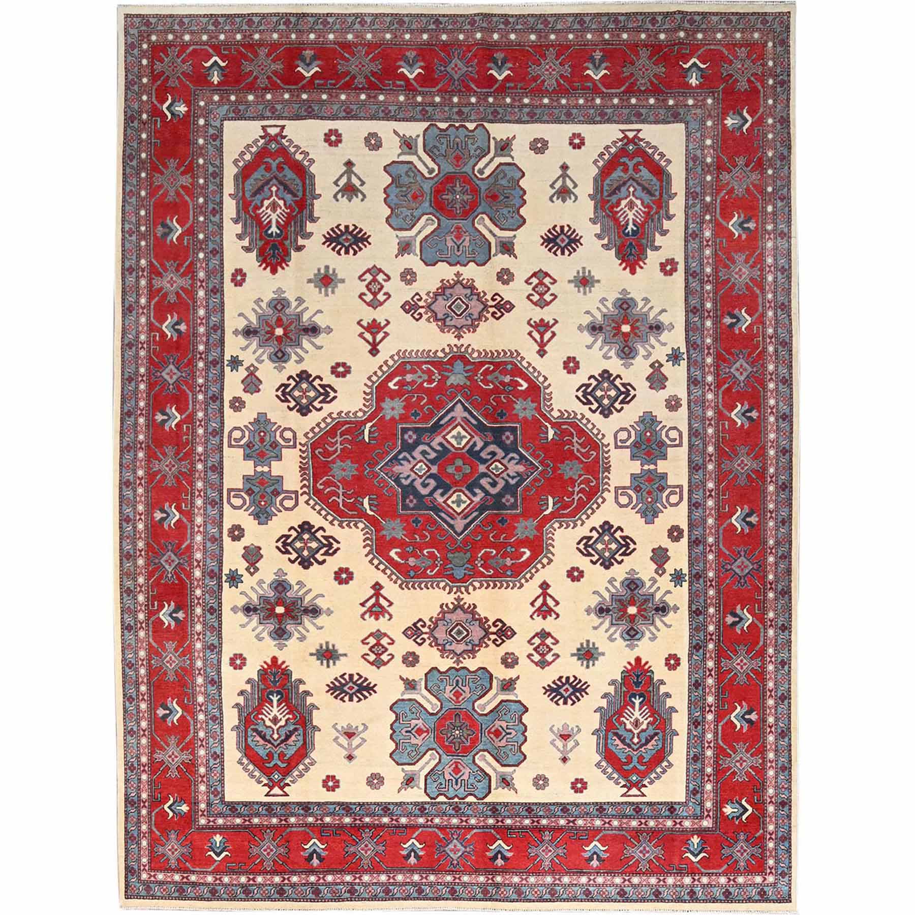 Kazak-Hand-Knotted-Rug-433845