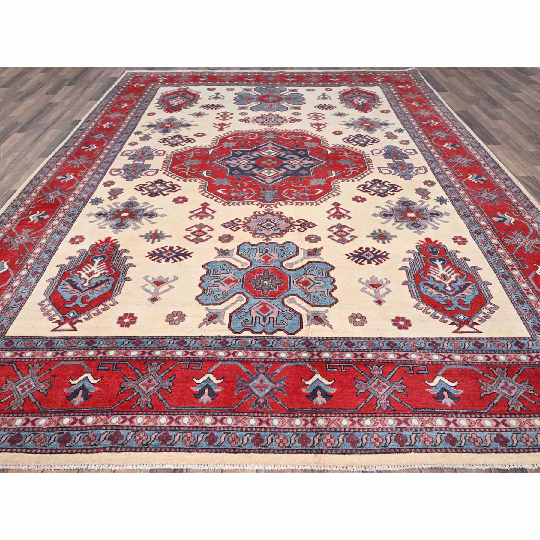 Kazak-Hand-Knotted-Rug-433845