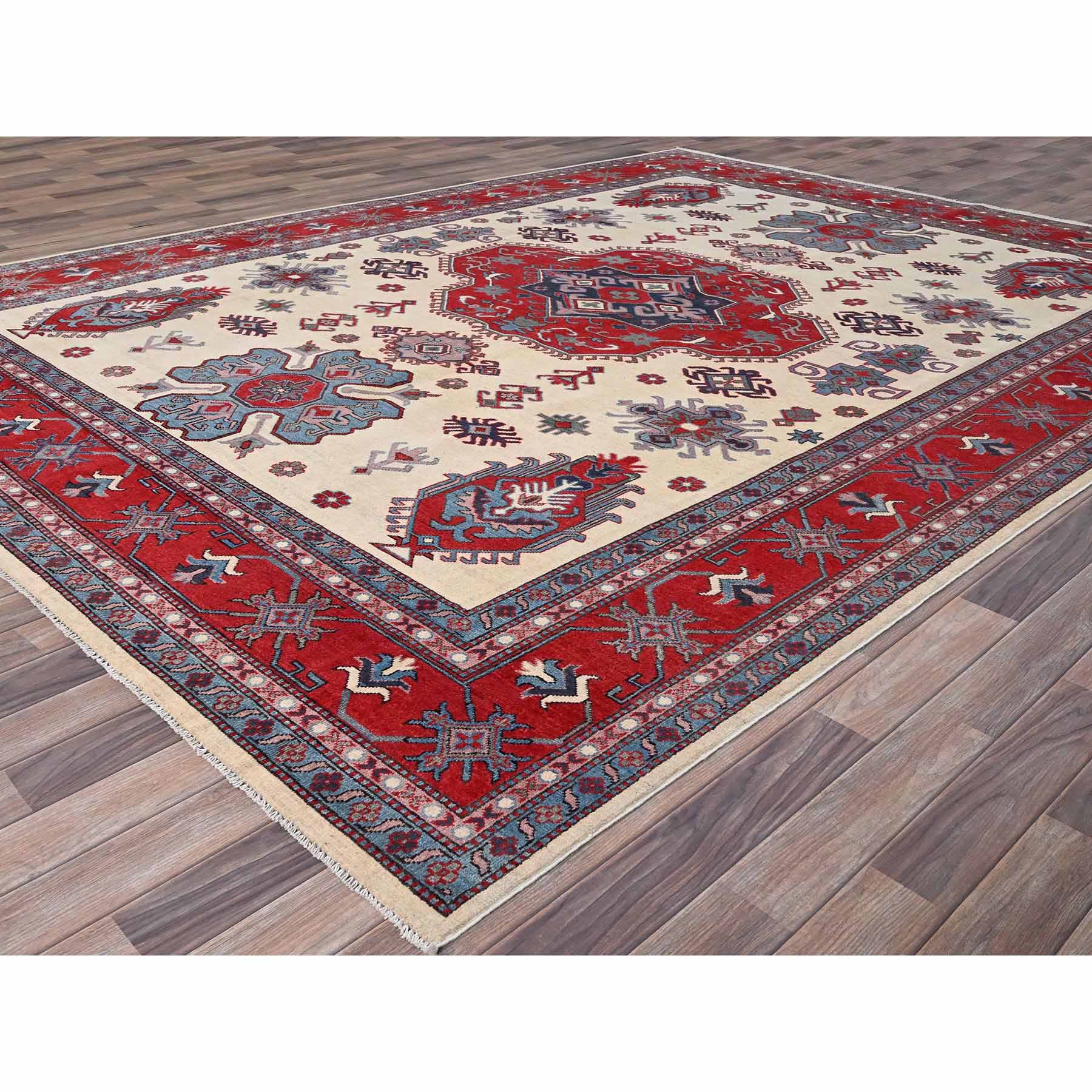 Kazak-Hand-Knotted-Rug-433845