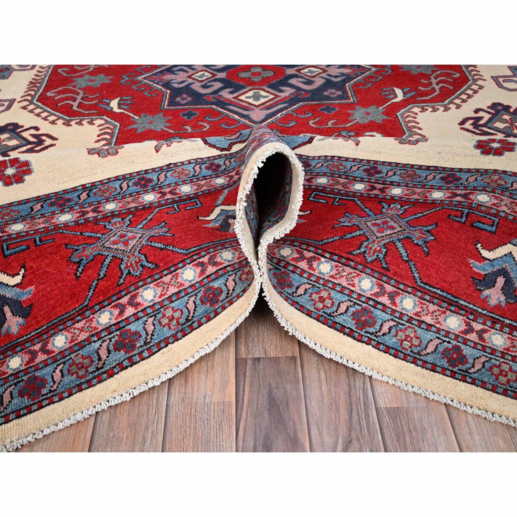 Kazak-Hand-Knotted-Rug-433845