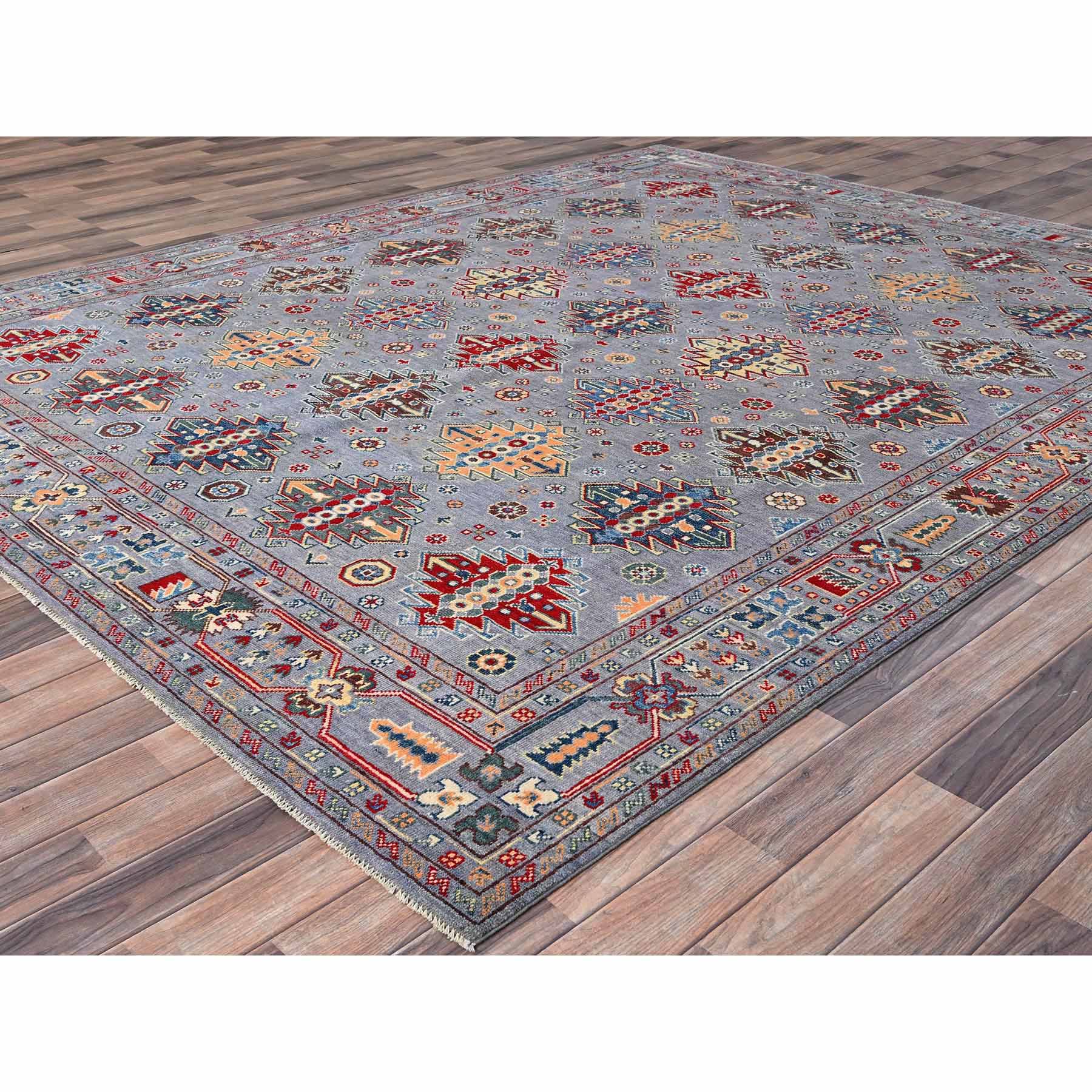 Kazak-Hand-Knotted-Rug-433860