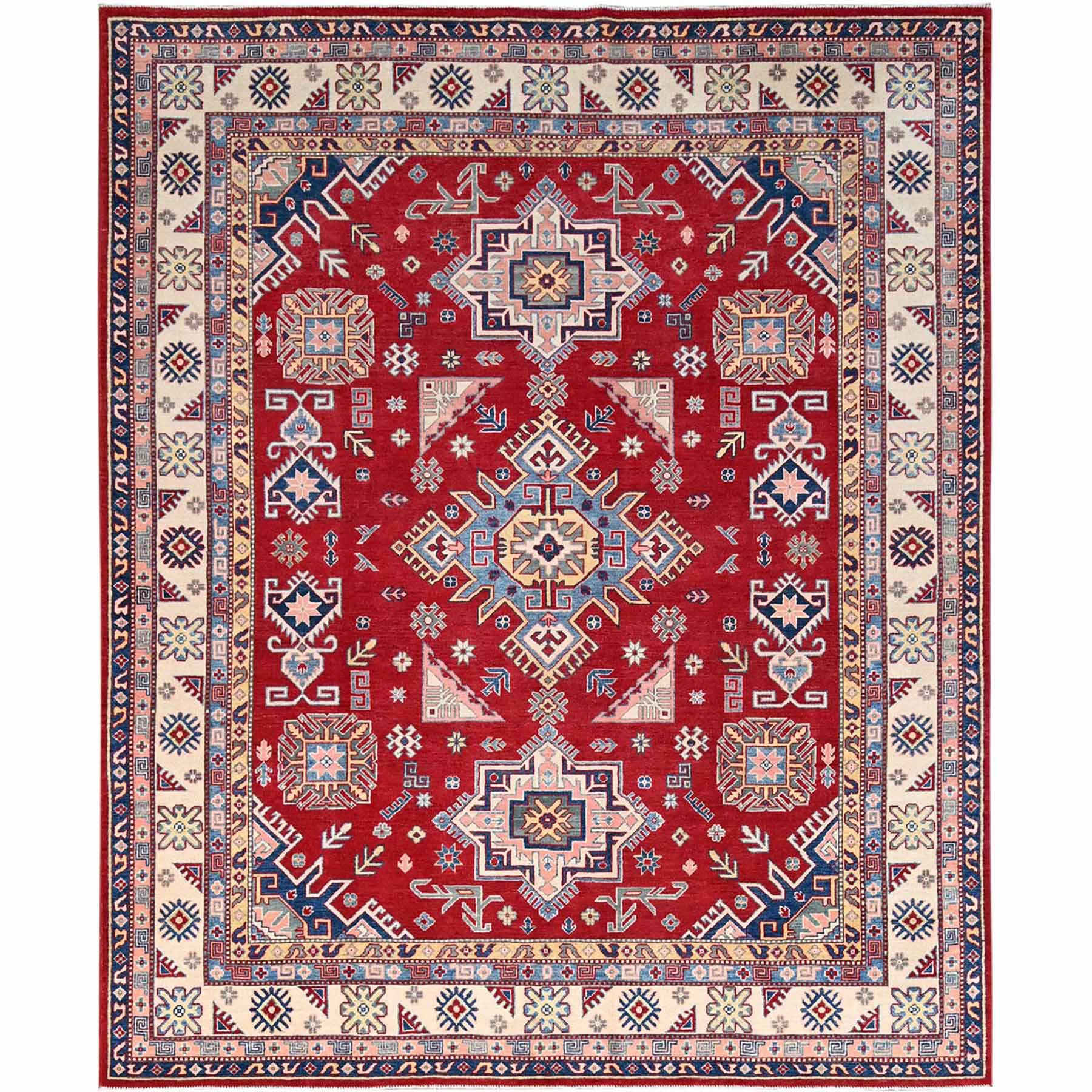 Kazak-Hand-Knotted-Rug-433875