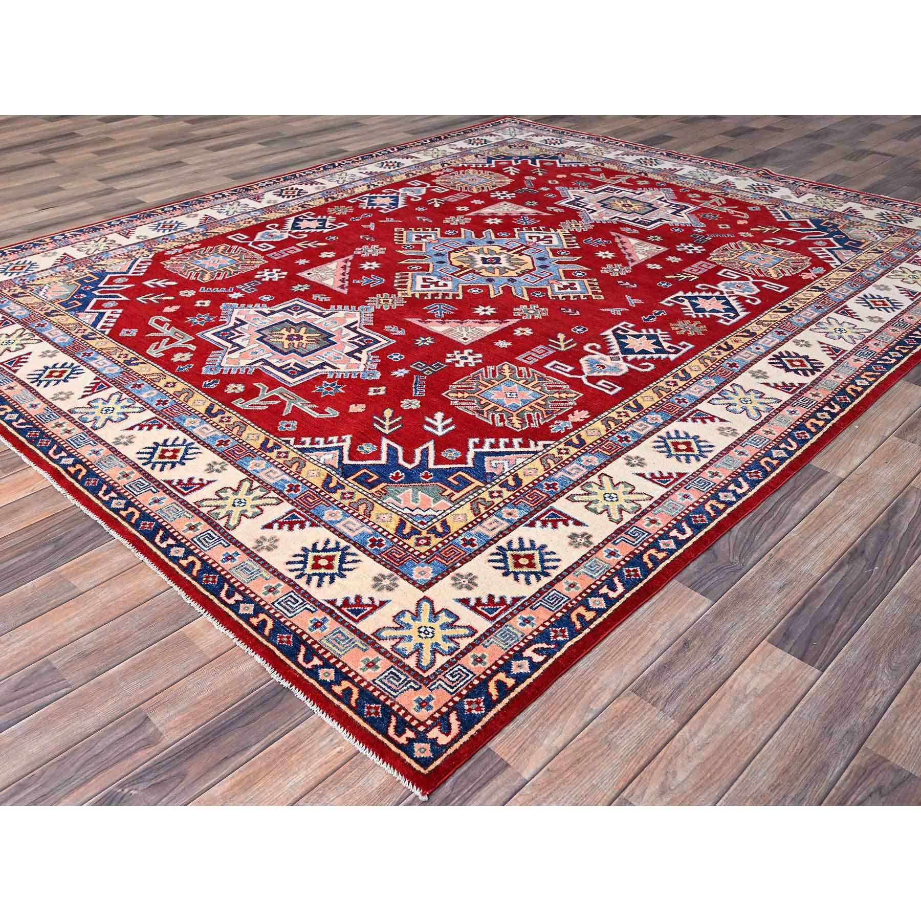 Kazak-Hand-Knotted-Rug-433875