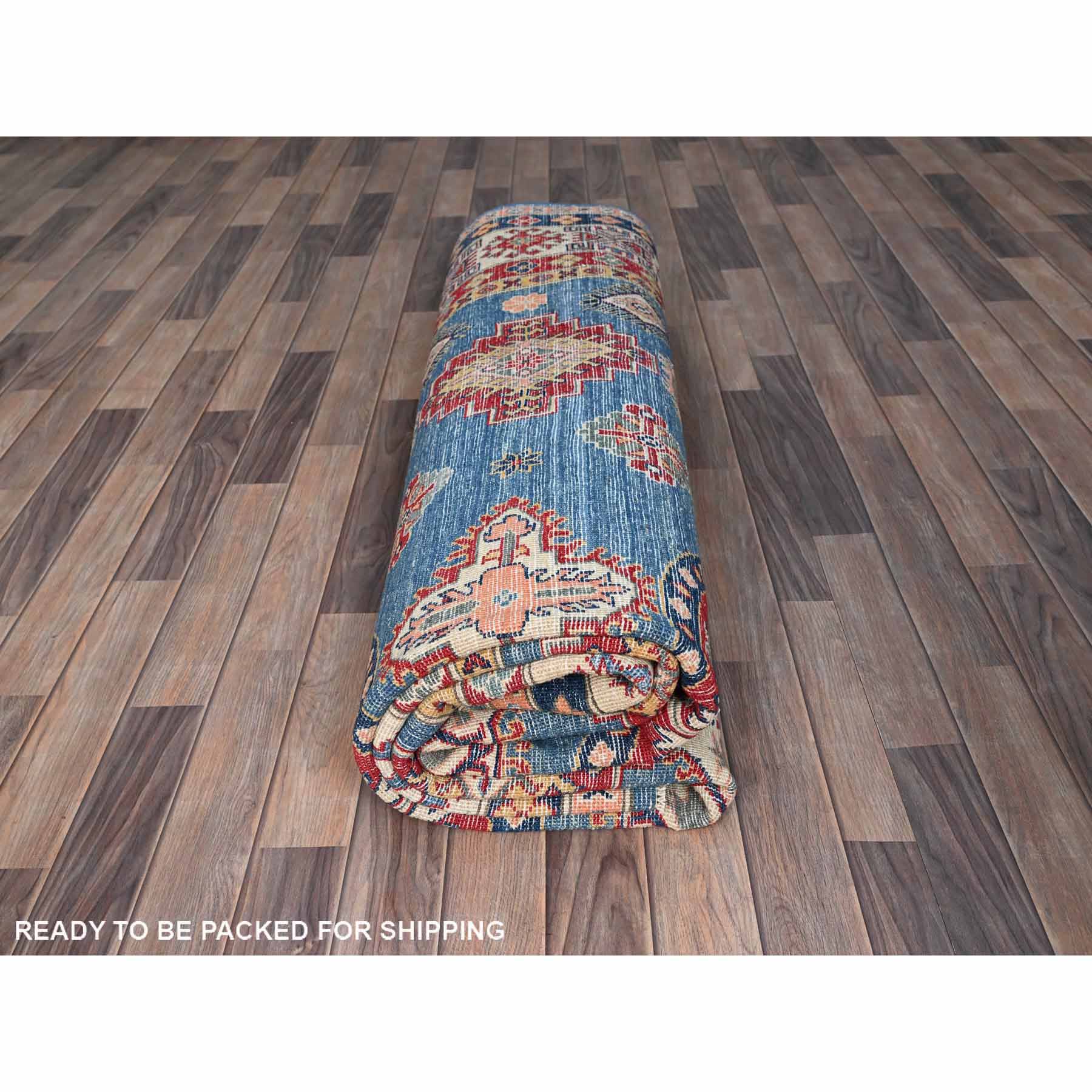 Kazak-Hand-Knotted-Rug-433890