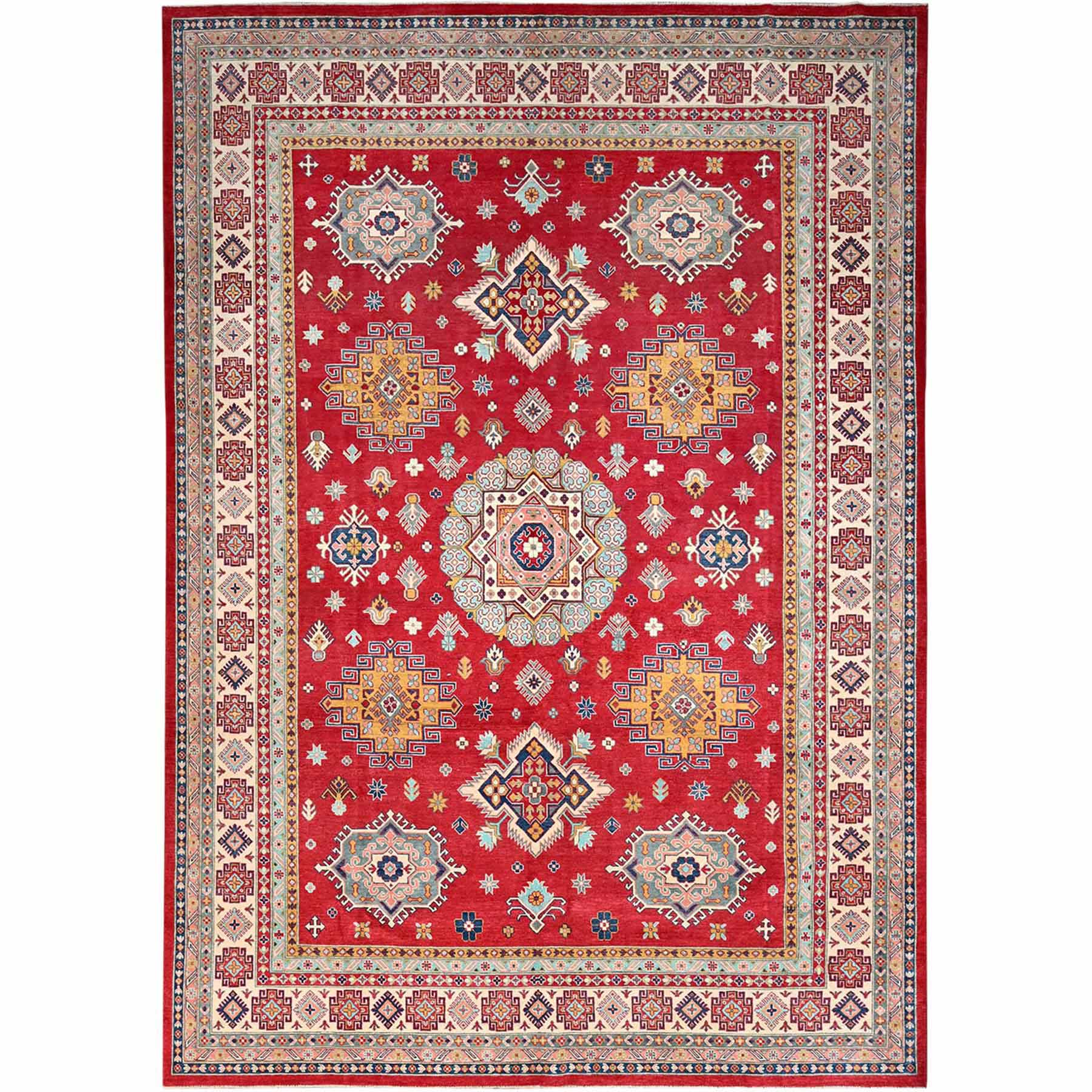 Kazak-Hand-Knotted-Rug-433905