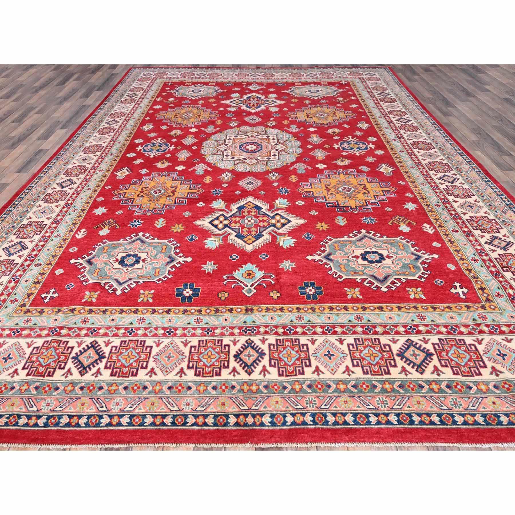 Kazak-Hand-Knotted-Rug-433905