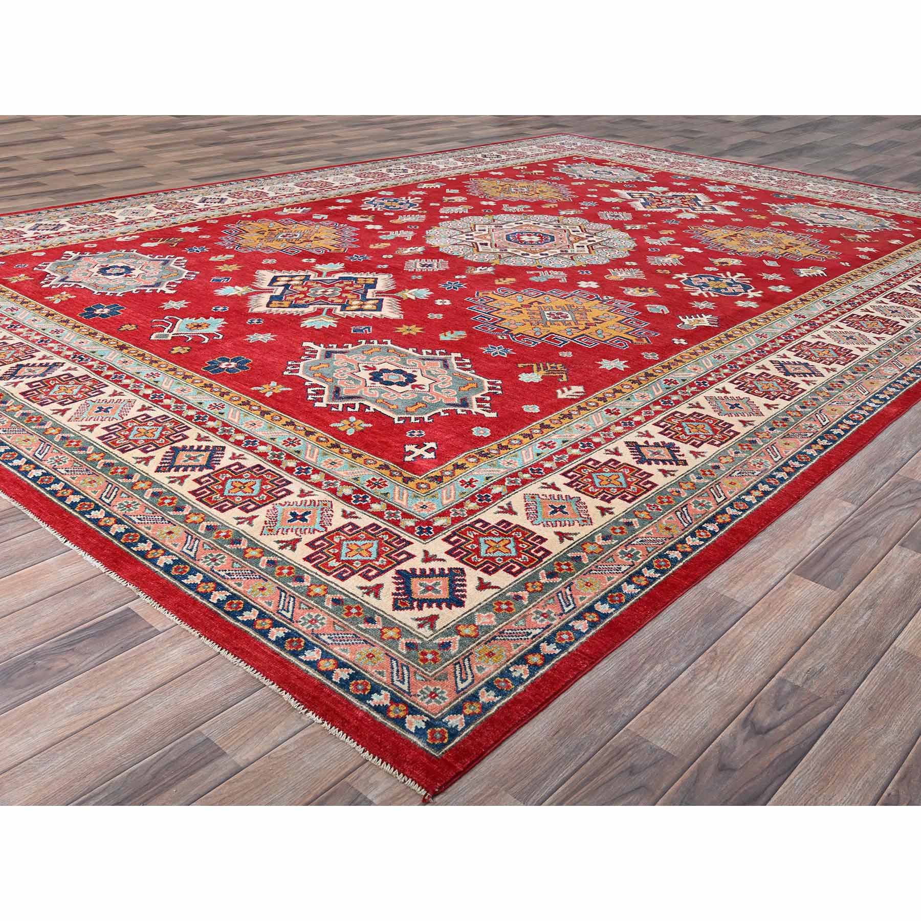 Kazak-Hand-Knotted-Rug-433905