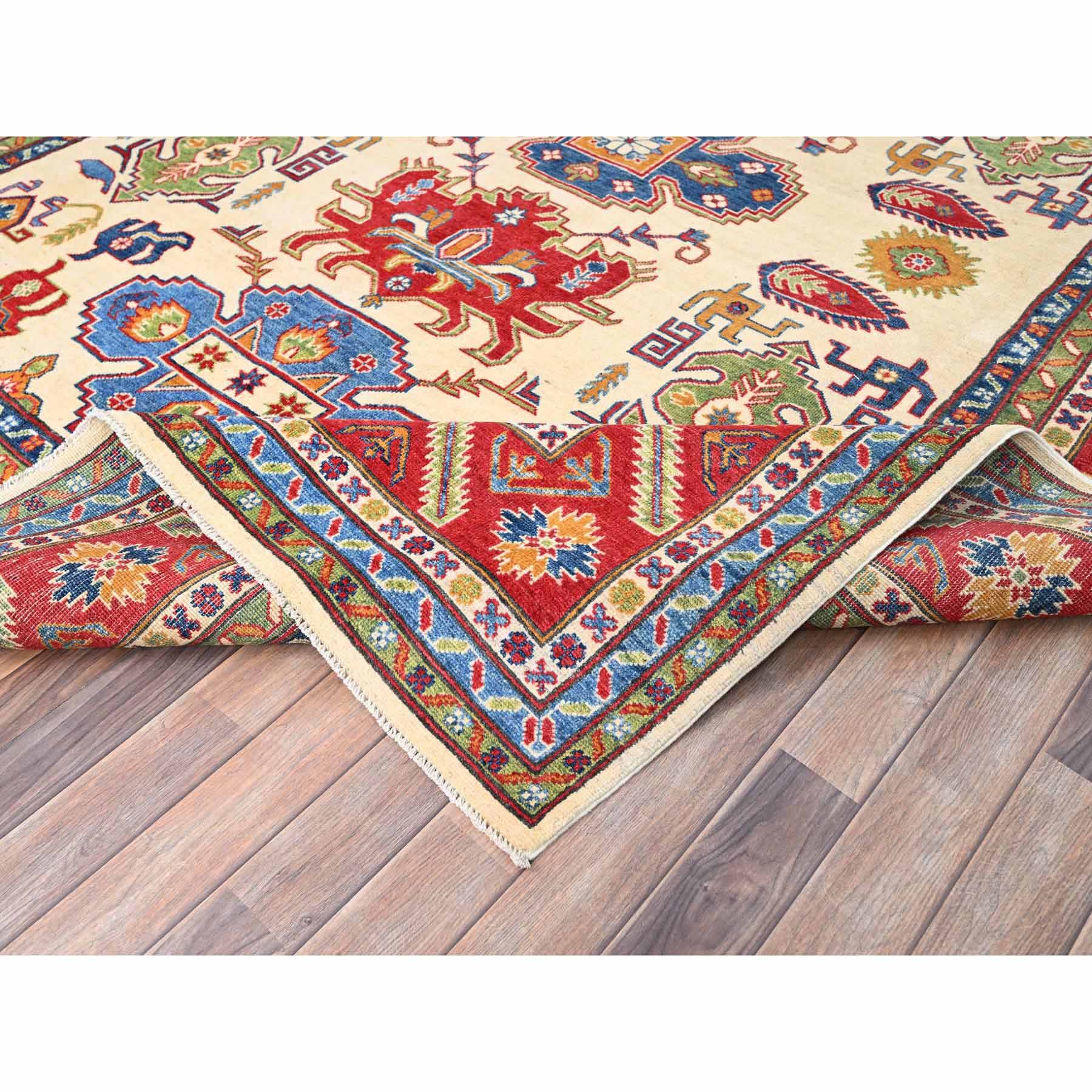 Kazak-Hand-Knotted-Rug-433920