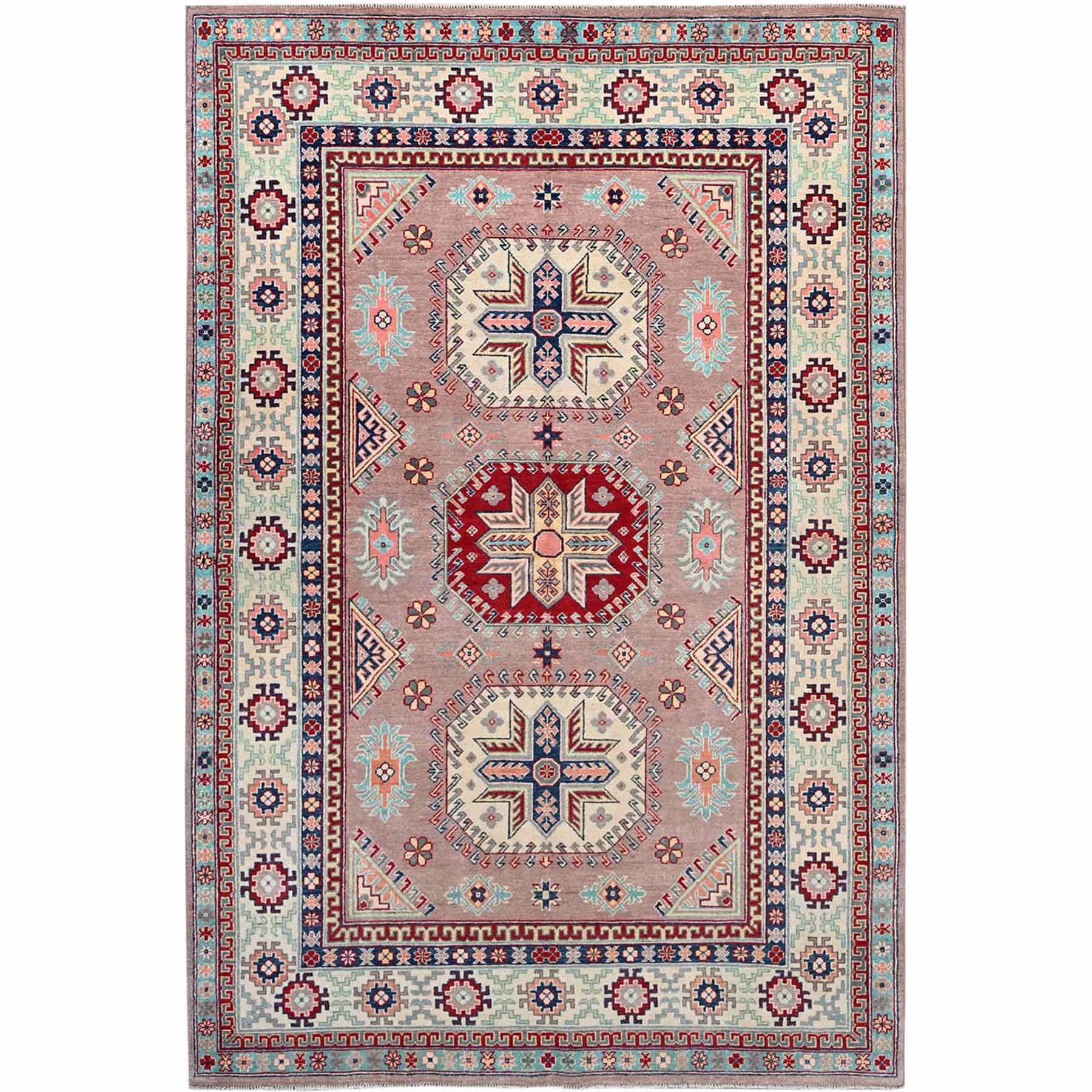 Kazak-Hand-Knotted-Rug-433925