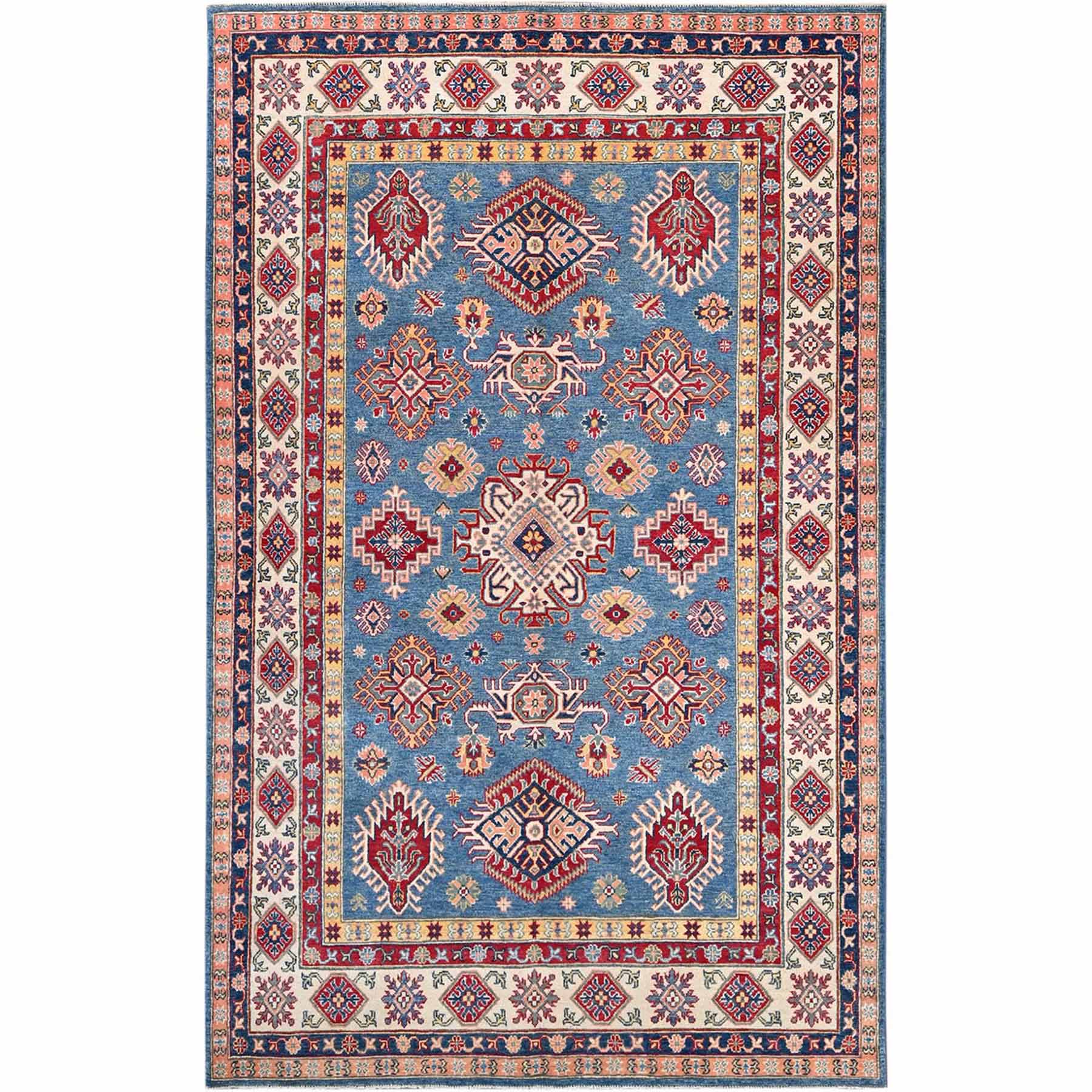 Kazak-Hand-Knotted-Rug-433930