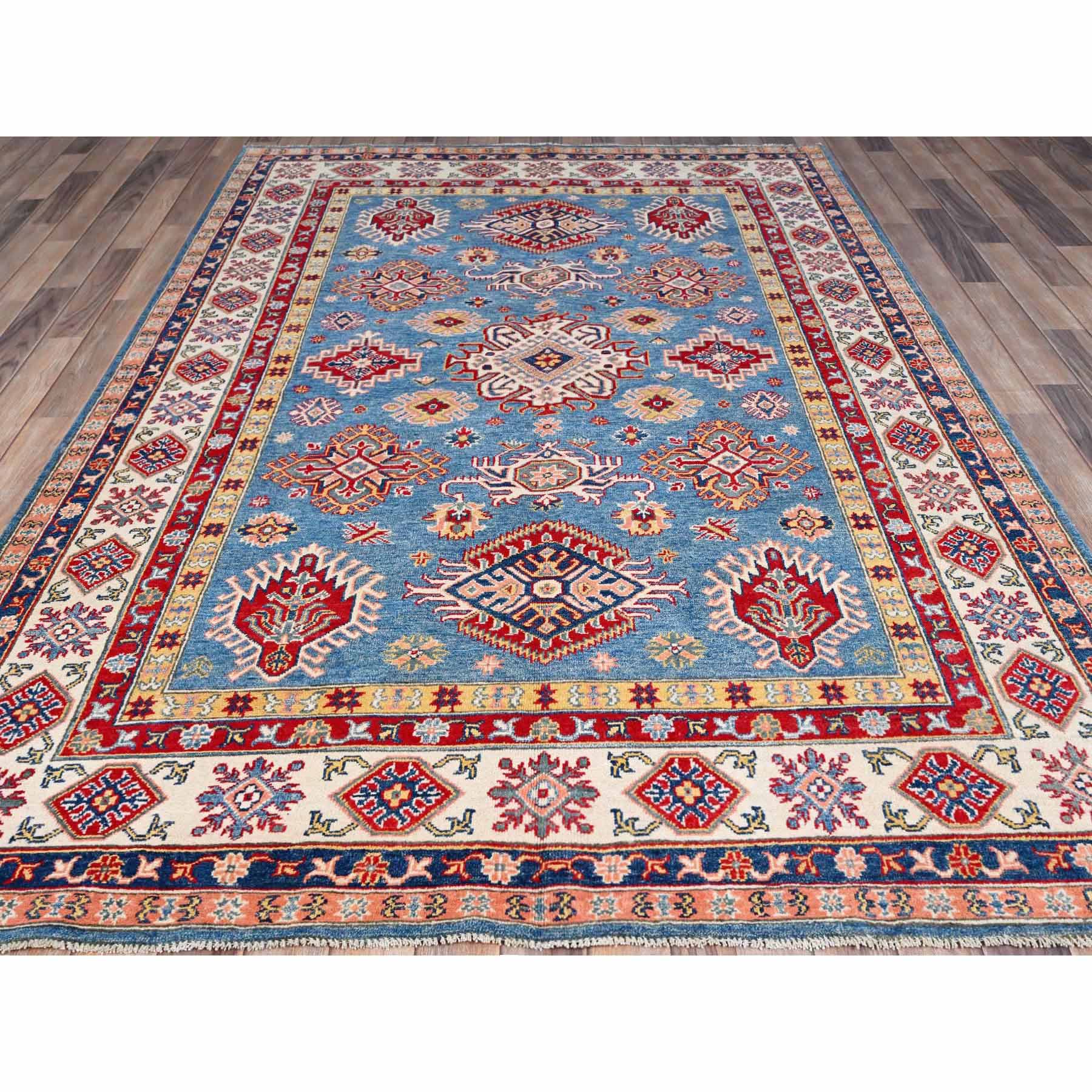 Kazak-Hand-Knotted-Rug-433930