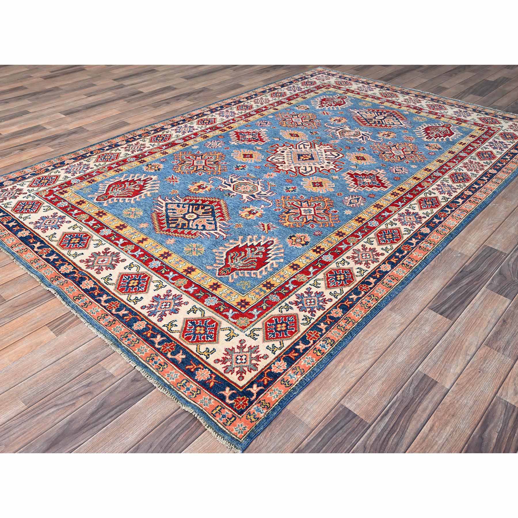 Kazak-Hand-Knotted-Rug-433930