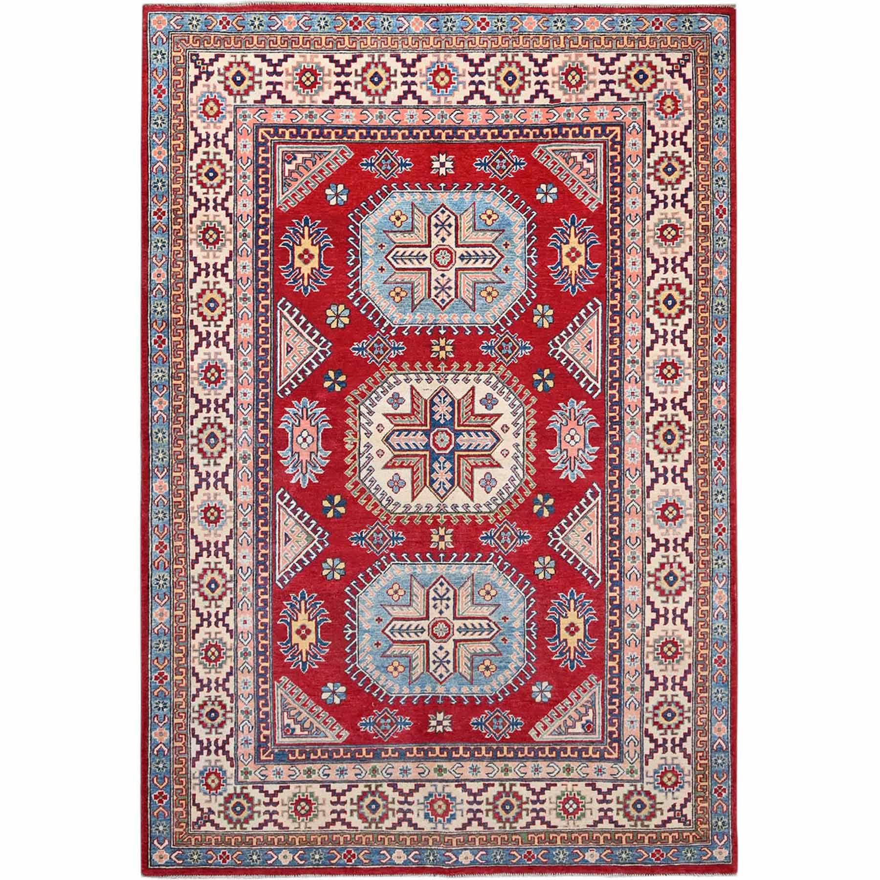 Kazak-Hand-Knotted-Rug-433940