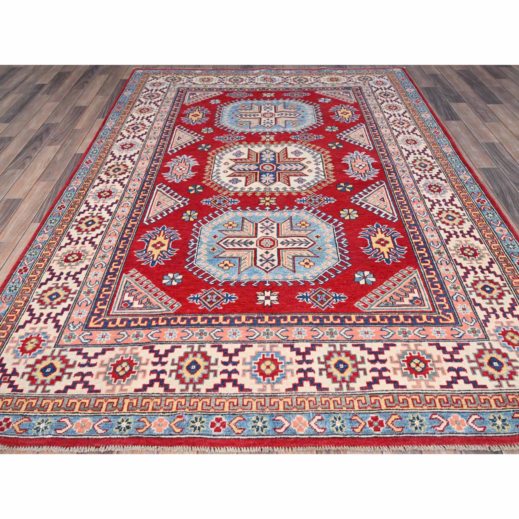 Kazak-Hand-Knotted-Rug-433940