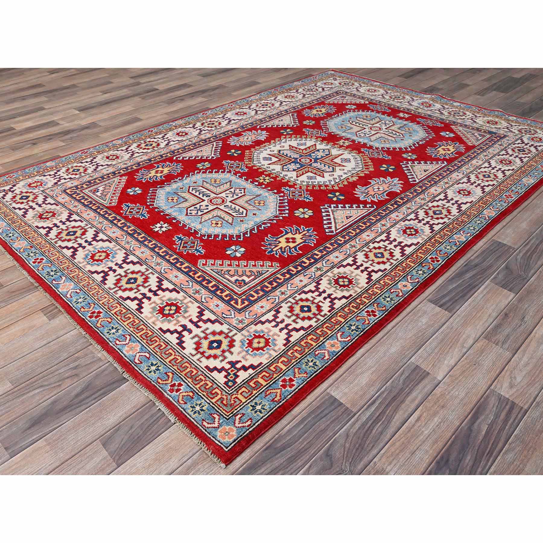 Kazak-Hand-Knotted-Rug-433940