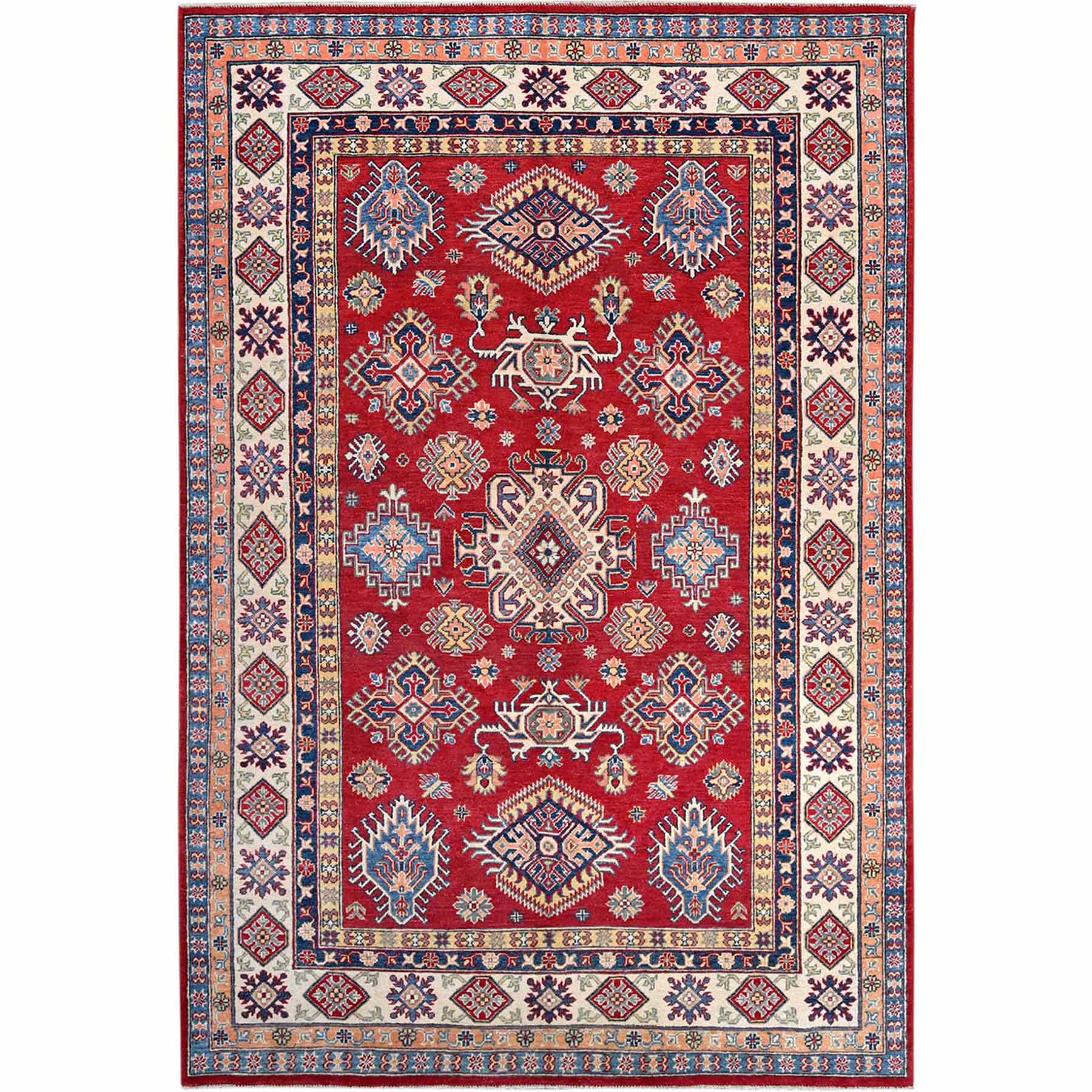 Kazak-Hand-Knotted-Rug-433945