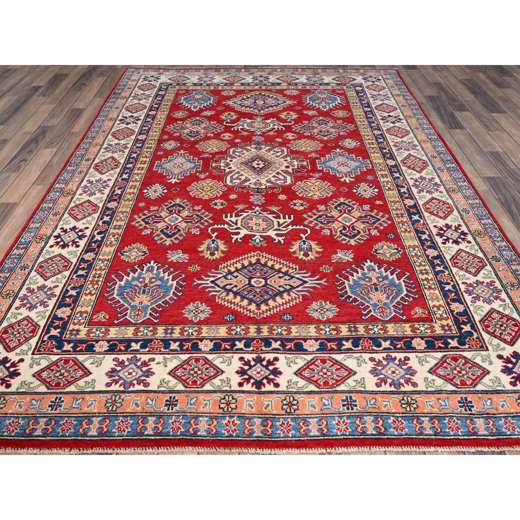 Kazak-Hand-Knotted-Rug-433945