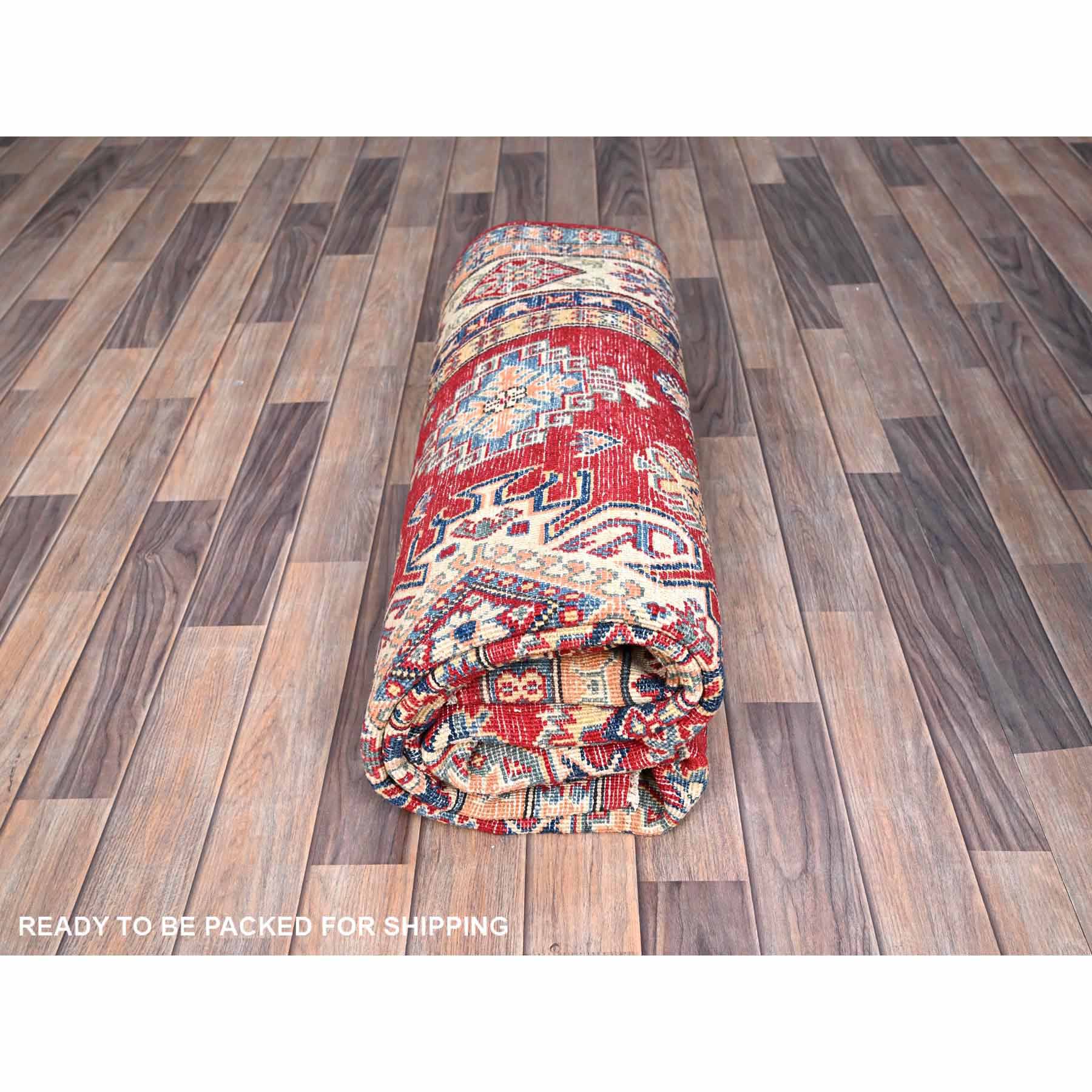 Kazak-Hand-Knotted-Rug-433945