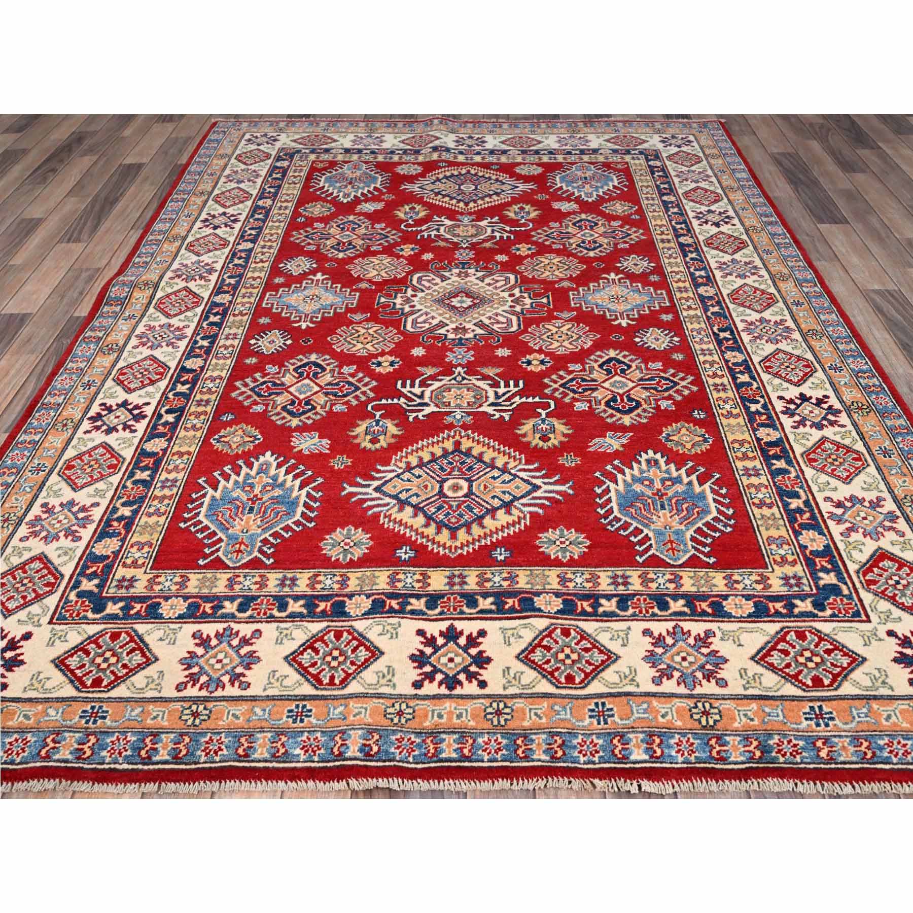 Kazak-Hand-Knotted-Rug-433950