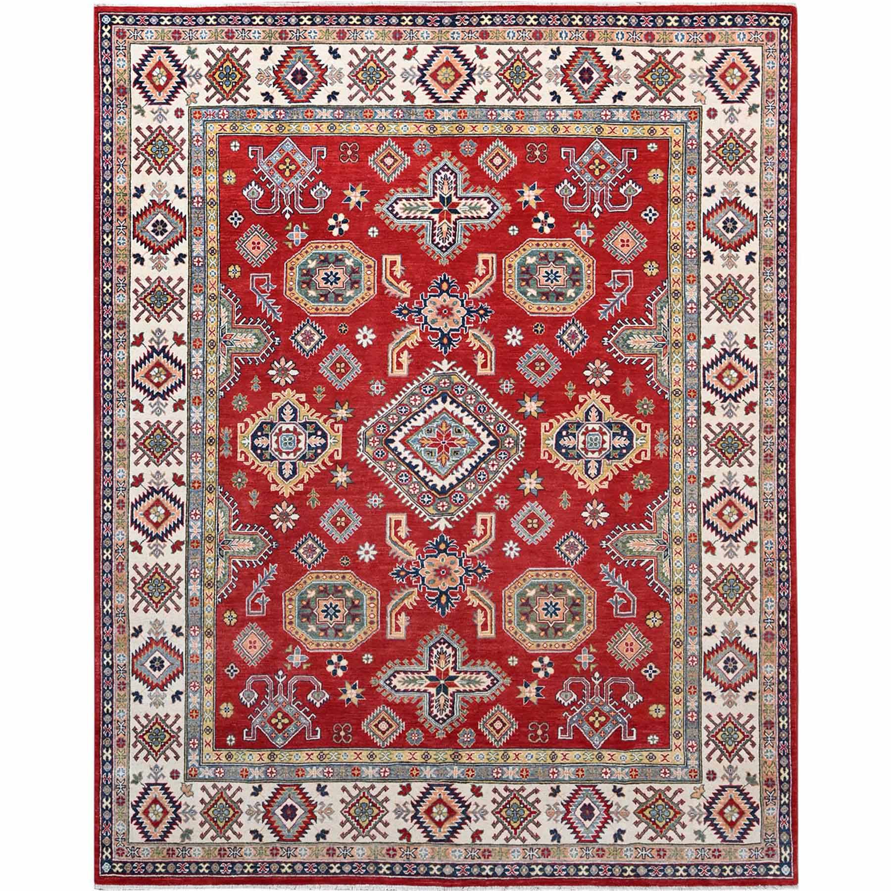 Kazak-Hand-Knotted-Rug-433970