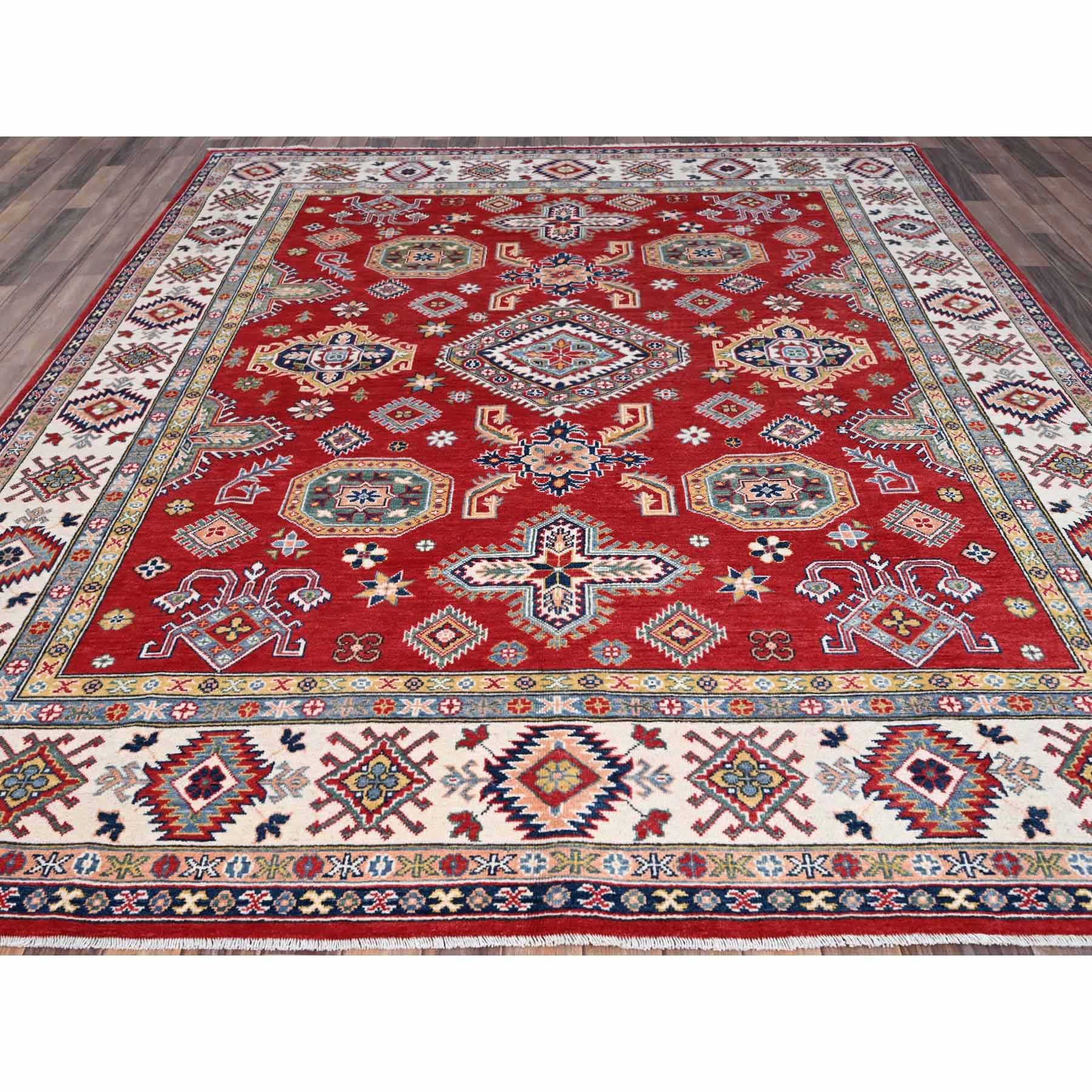 Kazak-Hand-Knotted-Rug-433970