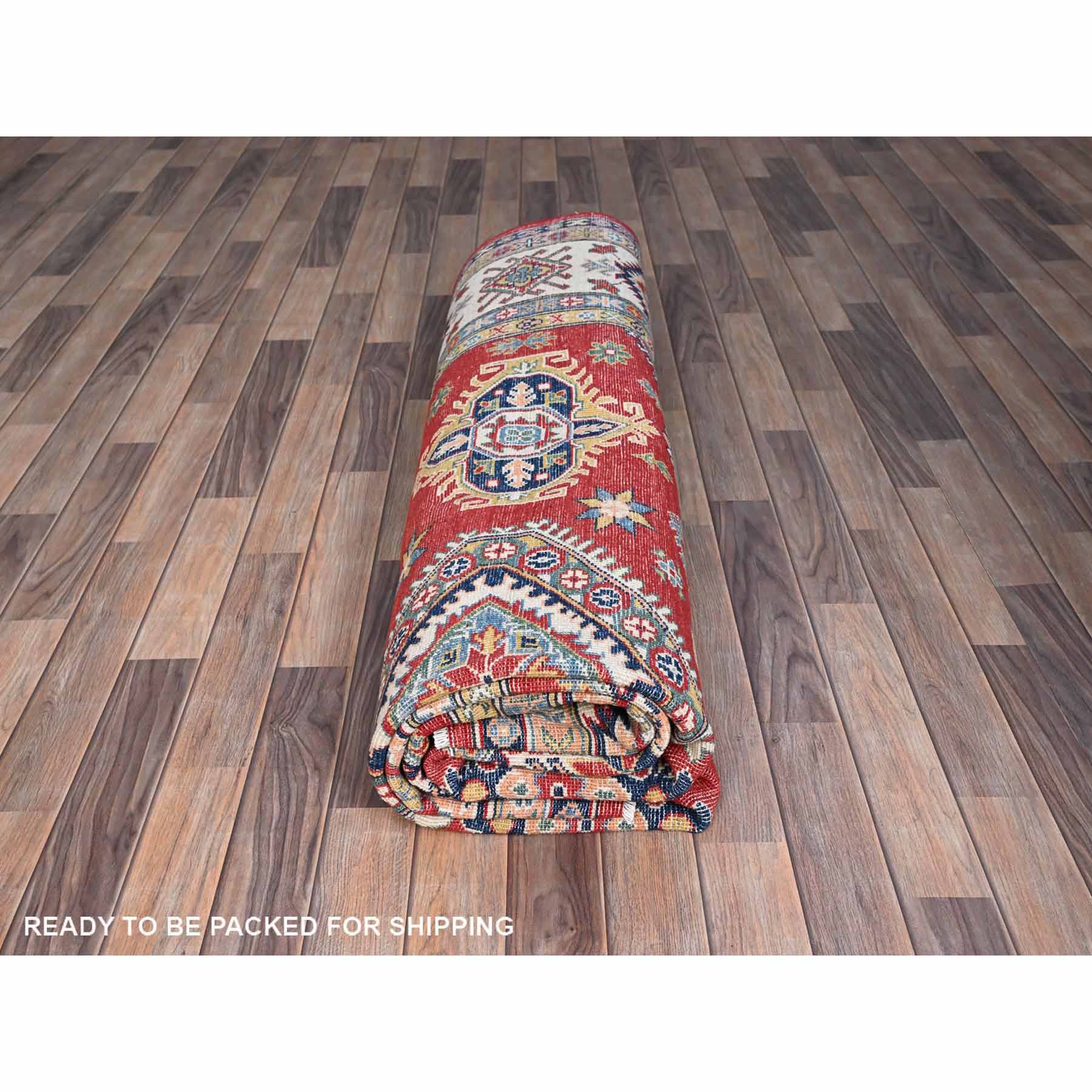 Kazak-Hand-Knotted-Rug-433970