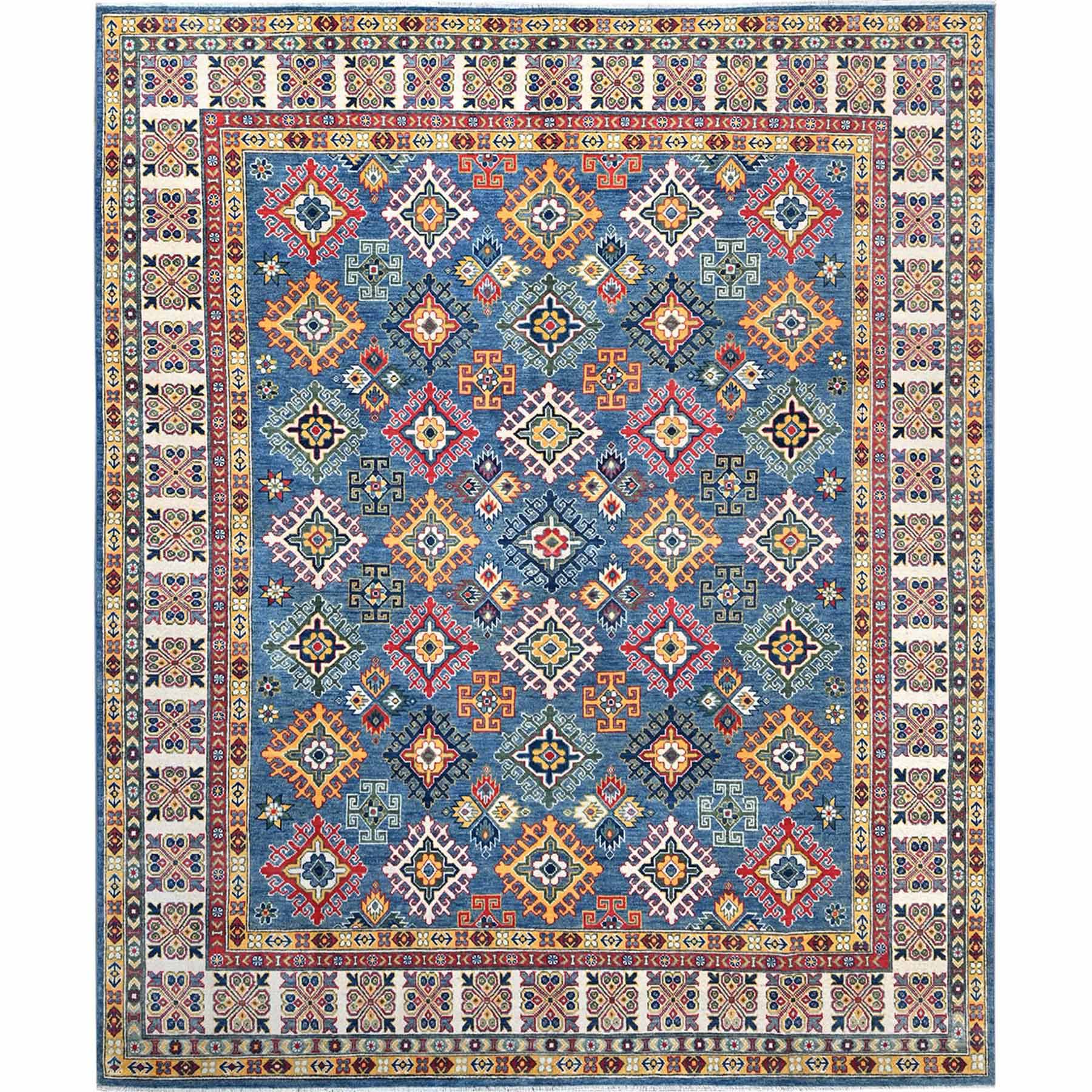 Kazak-Hand-Knotted-Rug-433975