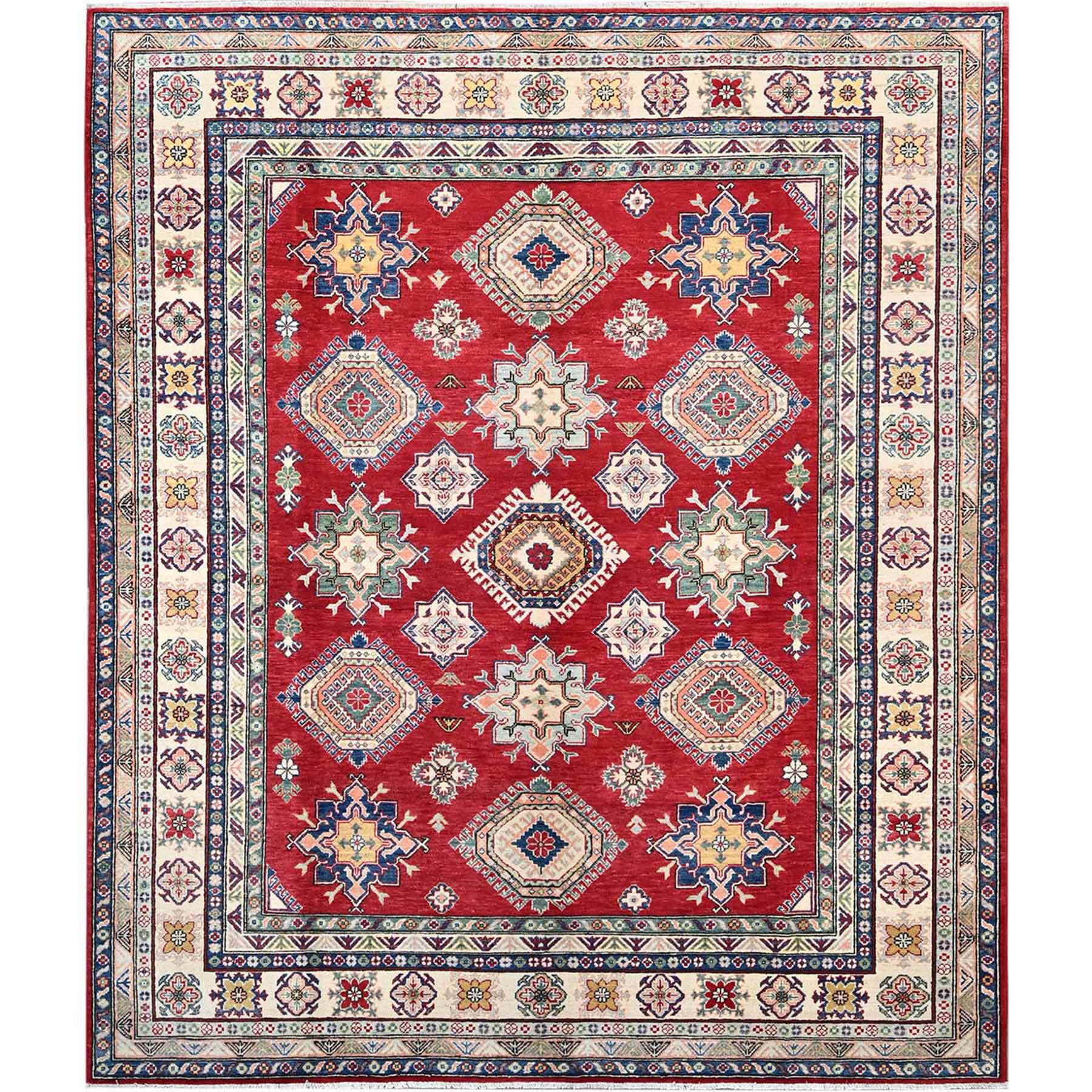 Kazak-Hand-Knotted-Rug-433985