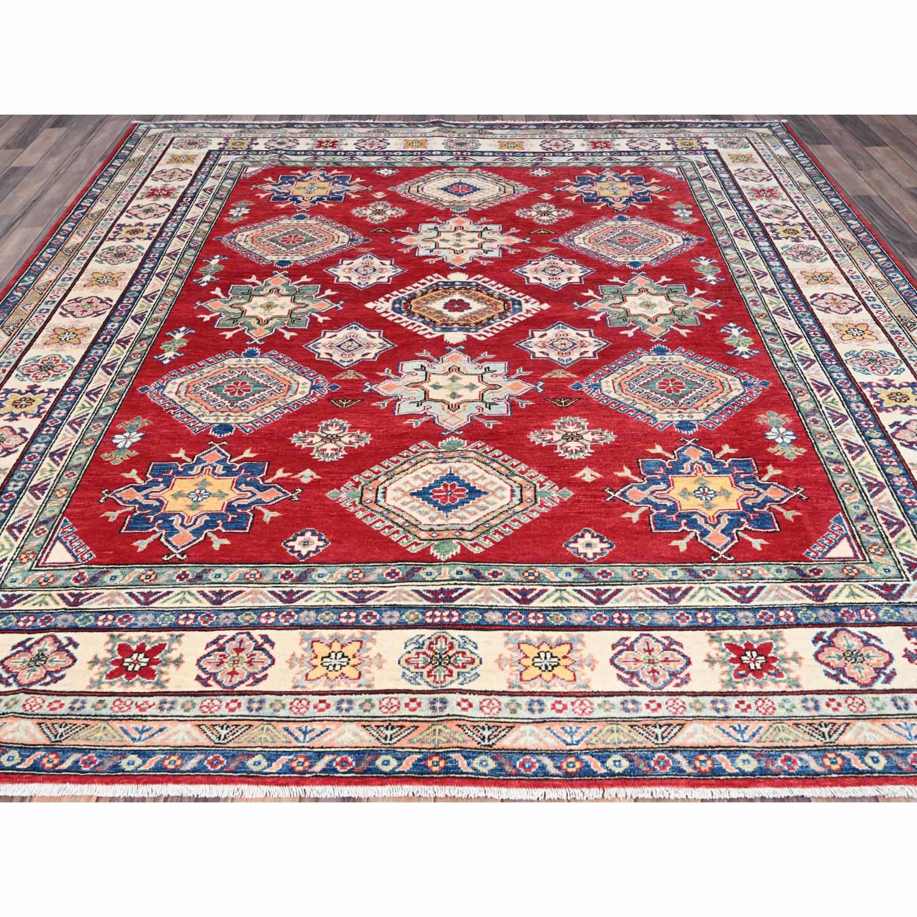 Kazak-Hand-Knotted-Rug-433985