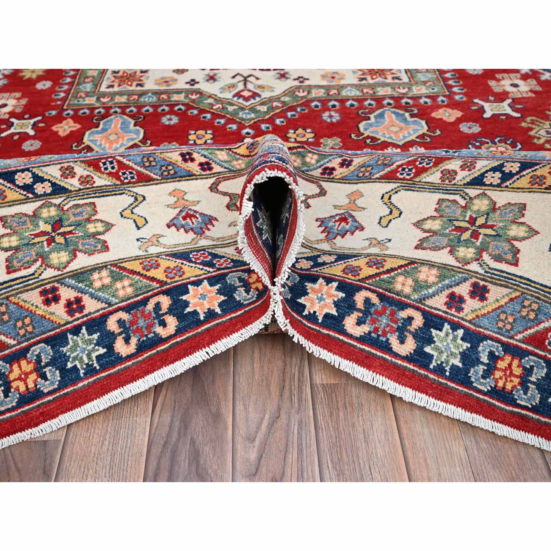 Kazak-Hand-Knotted-Rug-433995