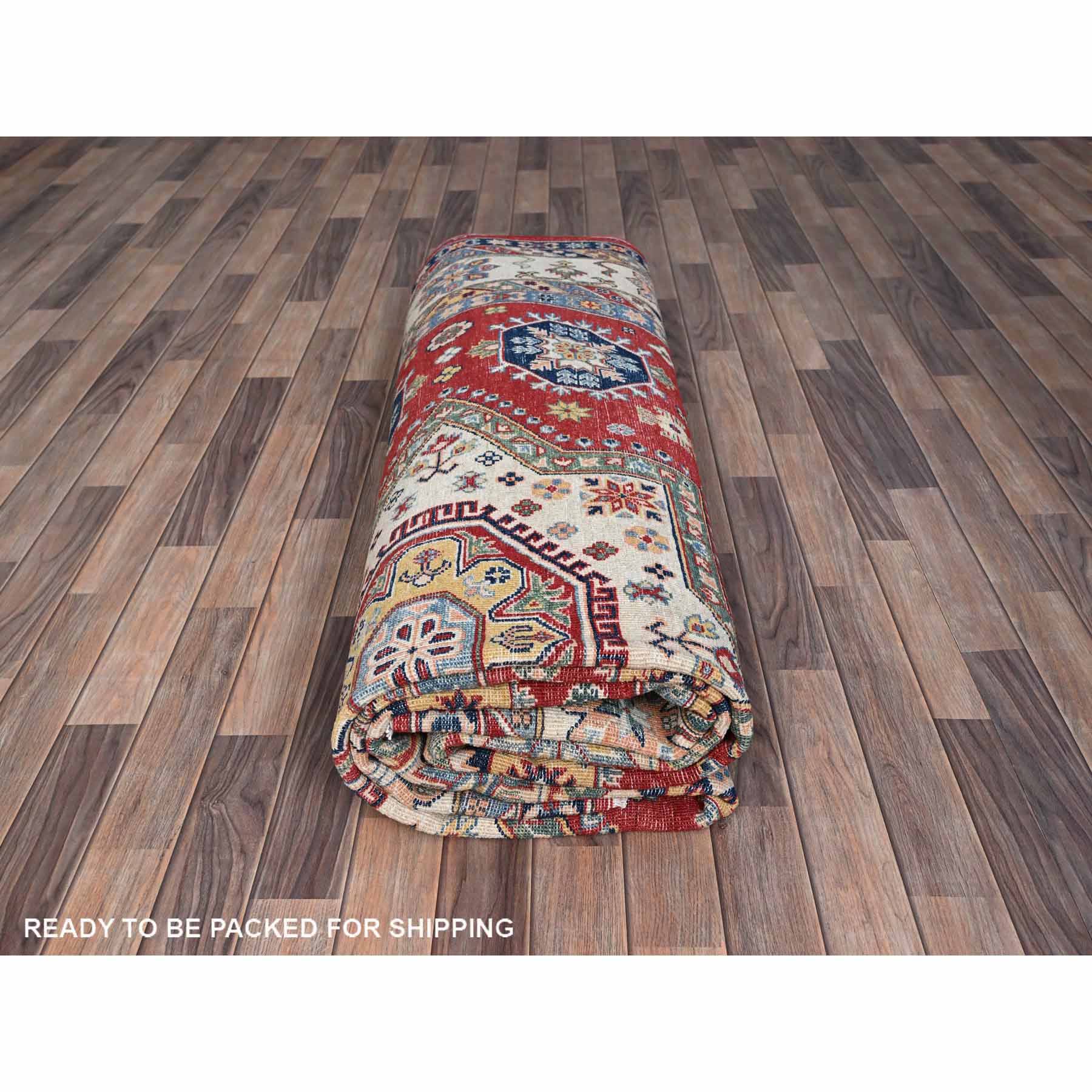 Kazak-Hand-Knotted-Rug-433995