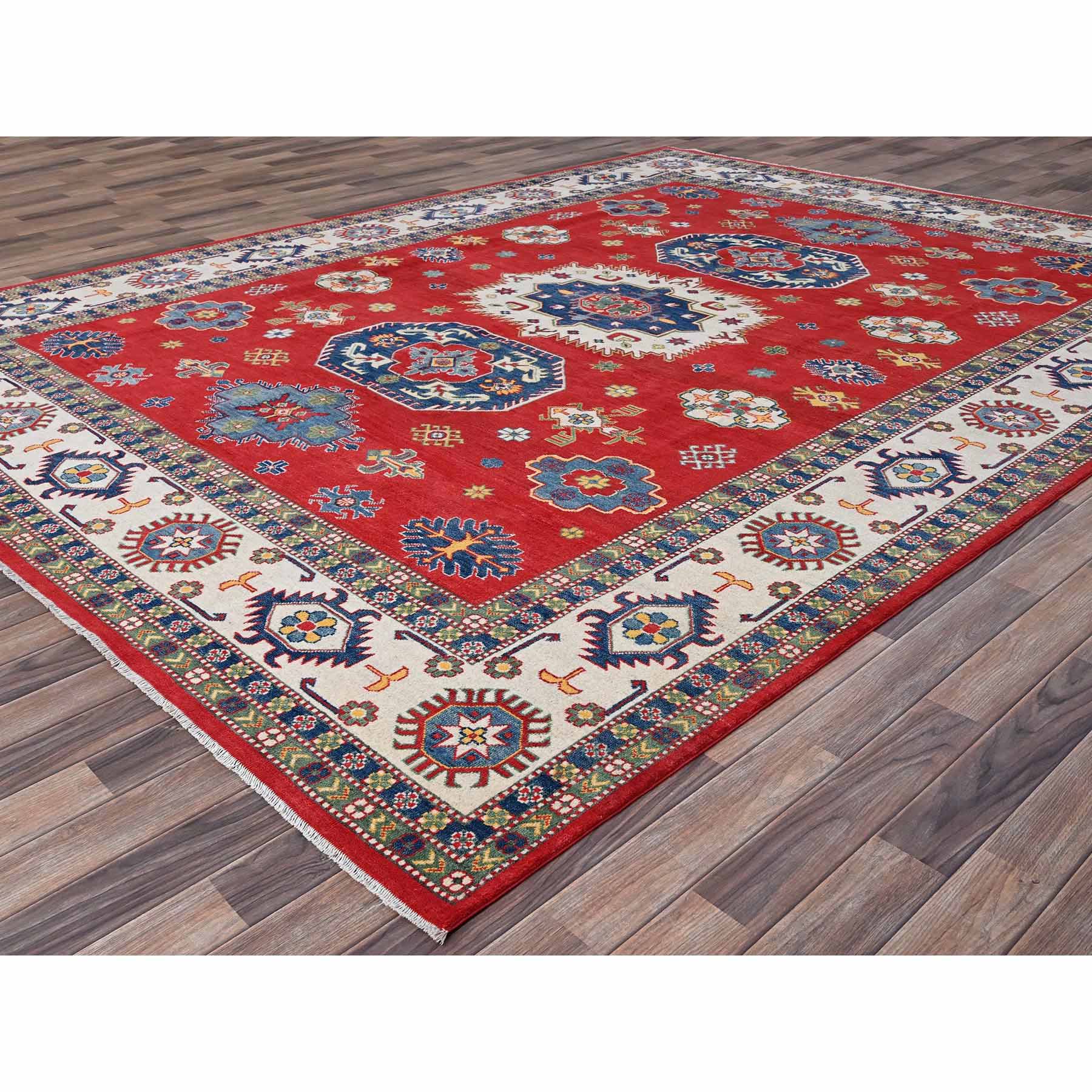 Kazak-Hand-Knotted-Rug-434000